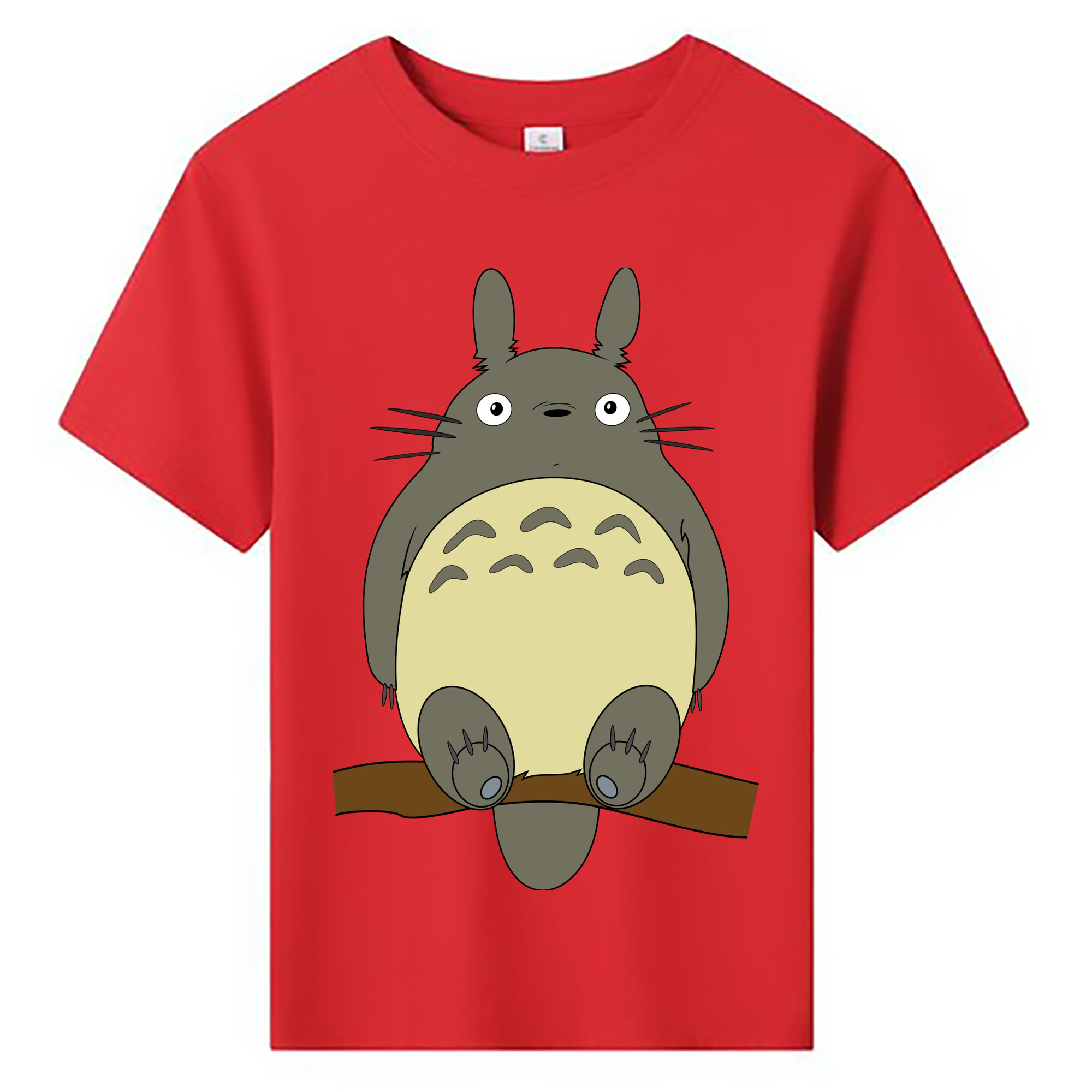 （画像用） となりのトトロ 草壁メイ 草壁サツキ My Neighbor Totoro Satsuki Kusakabe Mei Kusakabe 綿100％キッズTシャツ（フロントプリント）