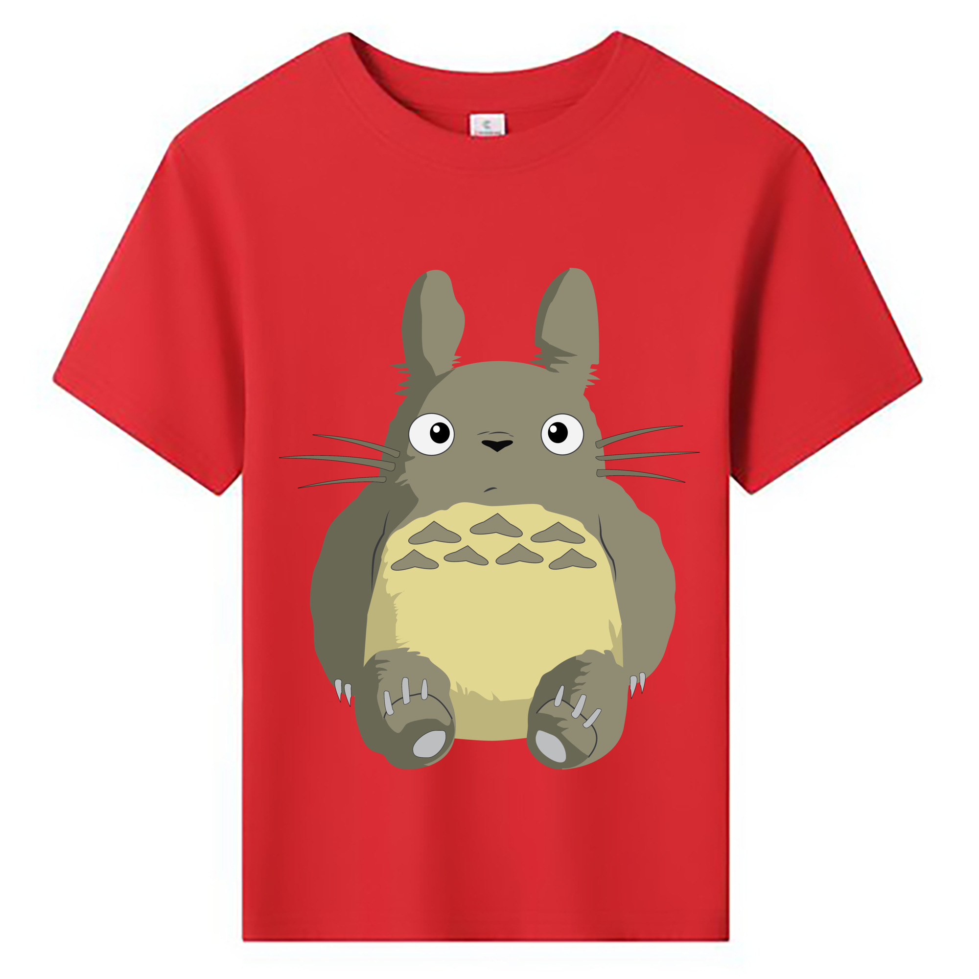 （画像用） となりのトトロ 草壁メイ 草壁サツキ My Neighbor Totoro Satsuki Kusakabe Mei Kusakabe 綿100％キッズTシャツ（フロントプリント）