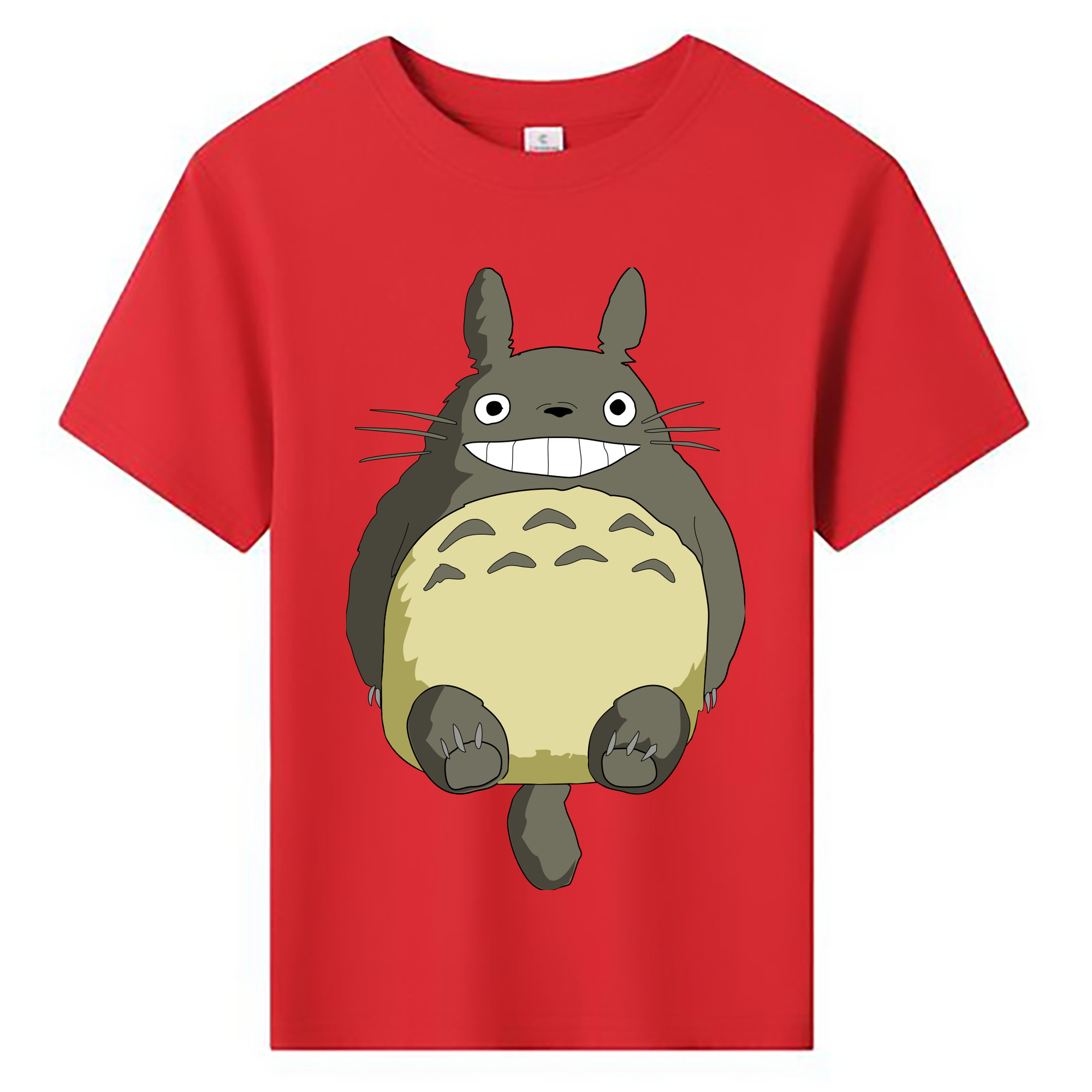 （画像用） となりのトトロ 草壁メイ 草壁サツキ My Neighbor Totoro Satsuki Kusakabe Mei Kusakabe 綿100％キッズTシャツ（フロントプリント）