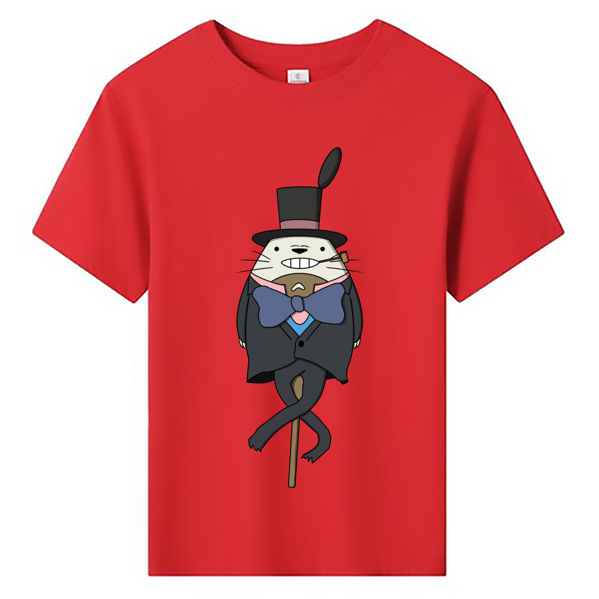 （画像用） となりのトトロ 草壁メイ 草壁サツキ My Neighbor Totoro Satsuki Kusakabe Mei Kusakabe 綿100％キッズTシャツ（フロントプリント）