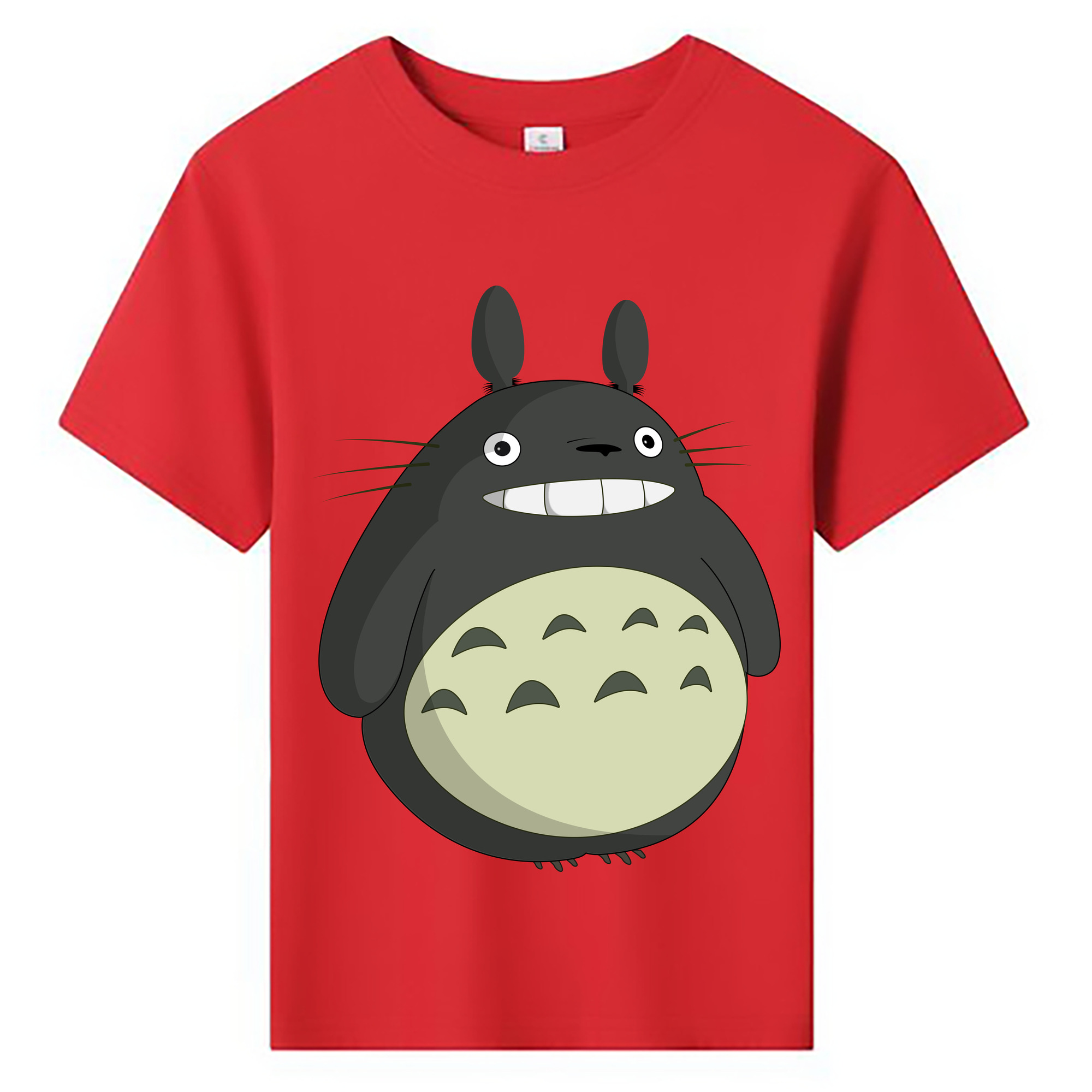 （画像用） となりのトトロ 草壁メイ 草壁サツキ My Neighbor Totoro Satsuki Kusakabe Mei Kusakabe 綿100％キッズTシャツ（フロントプリント）