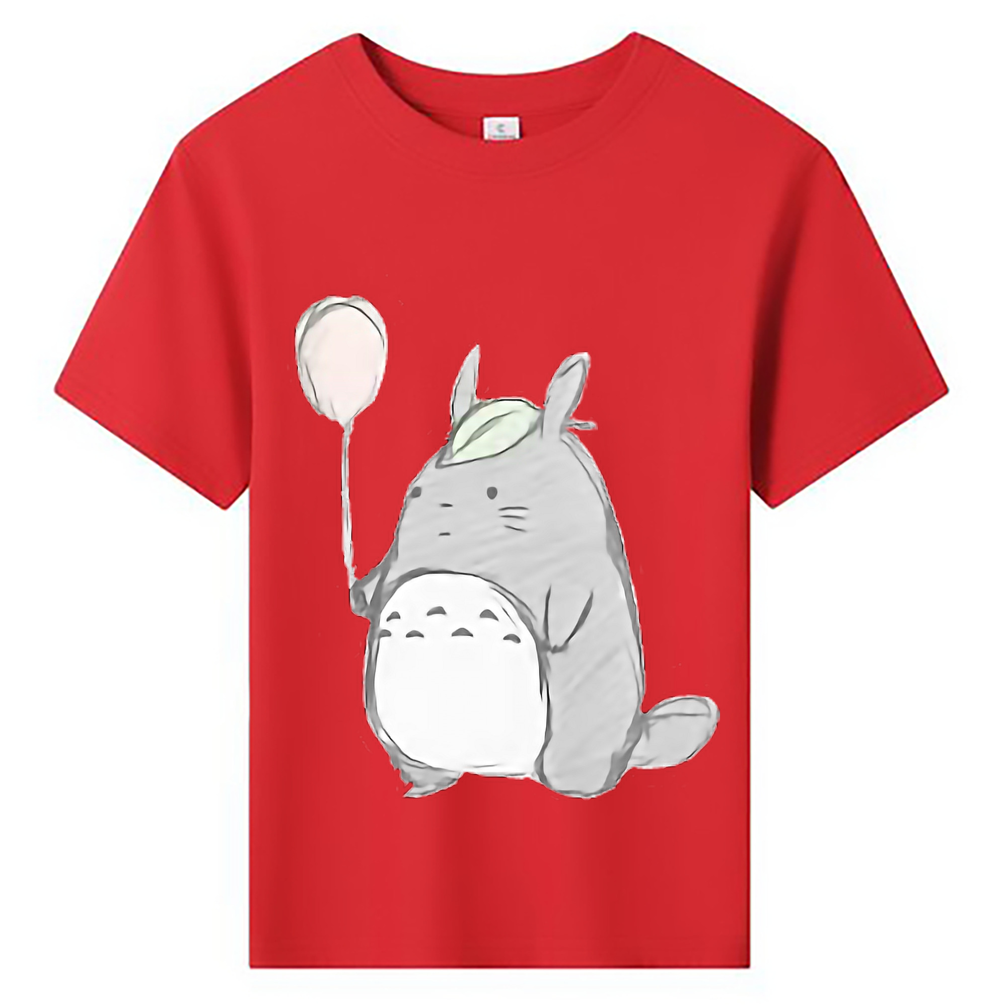 （画像用） となりのトトロ 草壁メイ 草壁サツキ My Neighbor Totoro Satsuki Kusakabe Mei Kusakabe 綿100％キッズTシャツ（フロントプリント）