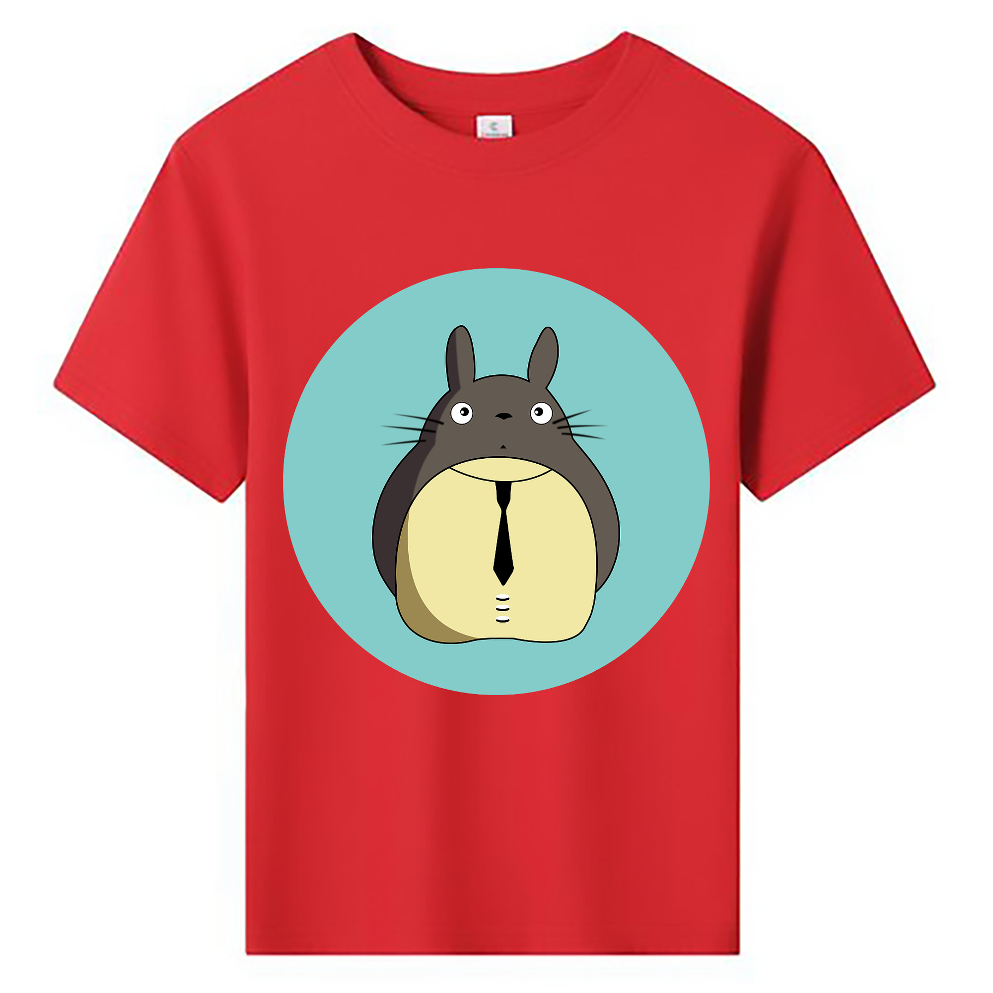 （画像用） となりのトトロ 草壁メイ 草壁サツキ My Neighbor Totoro Satsuki Kusakabe Mei Kusakabe 綿100％キッズTシャツ（フロントプリント）
