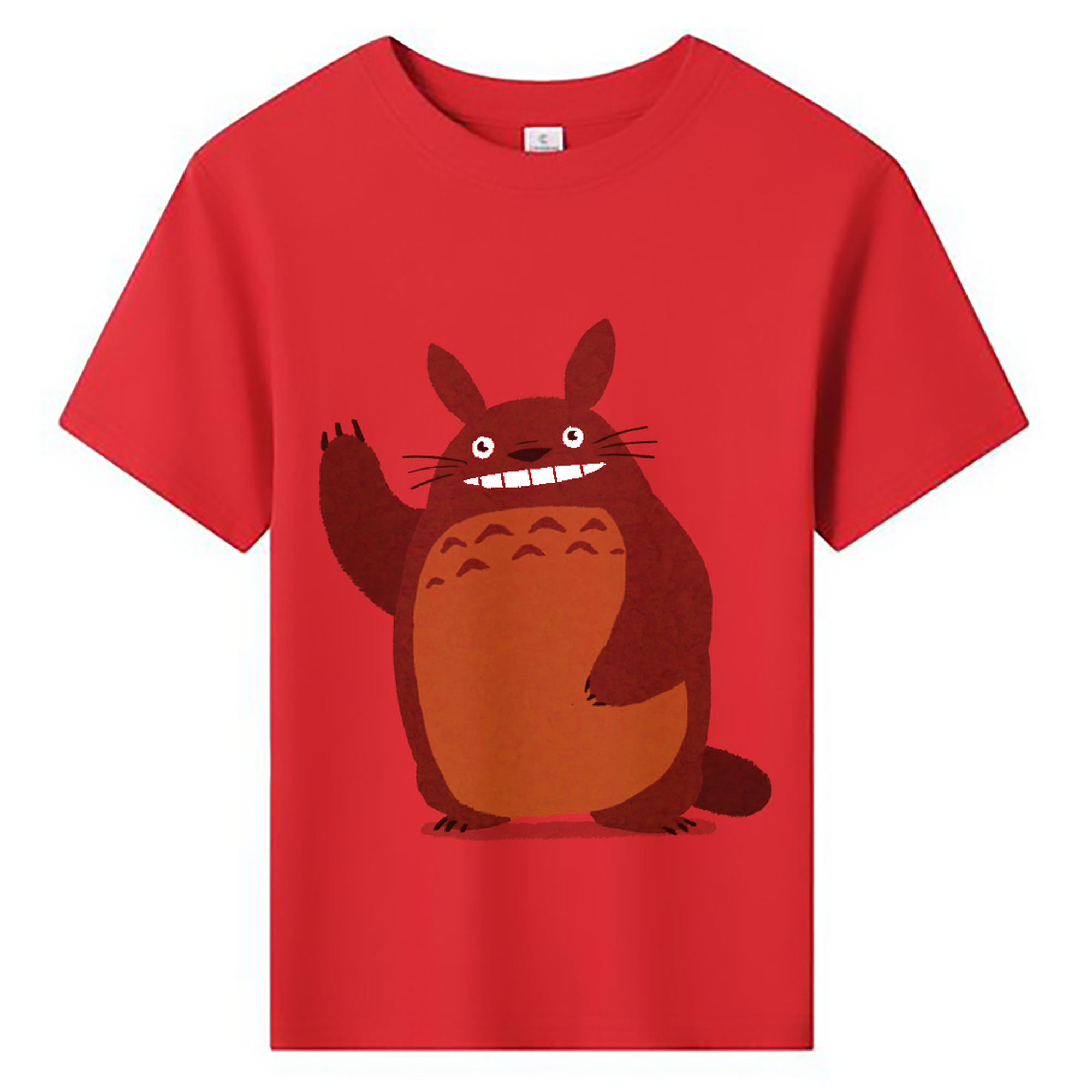 （画像用） となりのトトロ 草壁メイ 草壁サツキ My Neighbor Totoro Satsuki Kusakabe Mei Kusakabe 綿100％キッズTシャツ（フロントプリント）