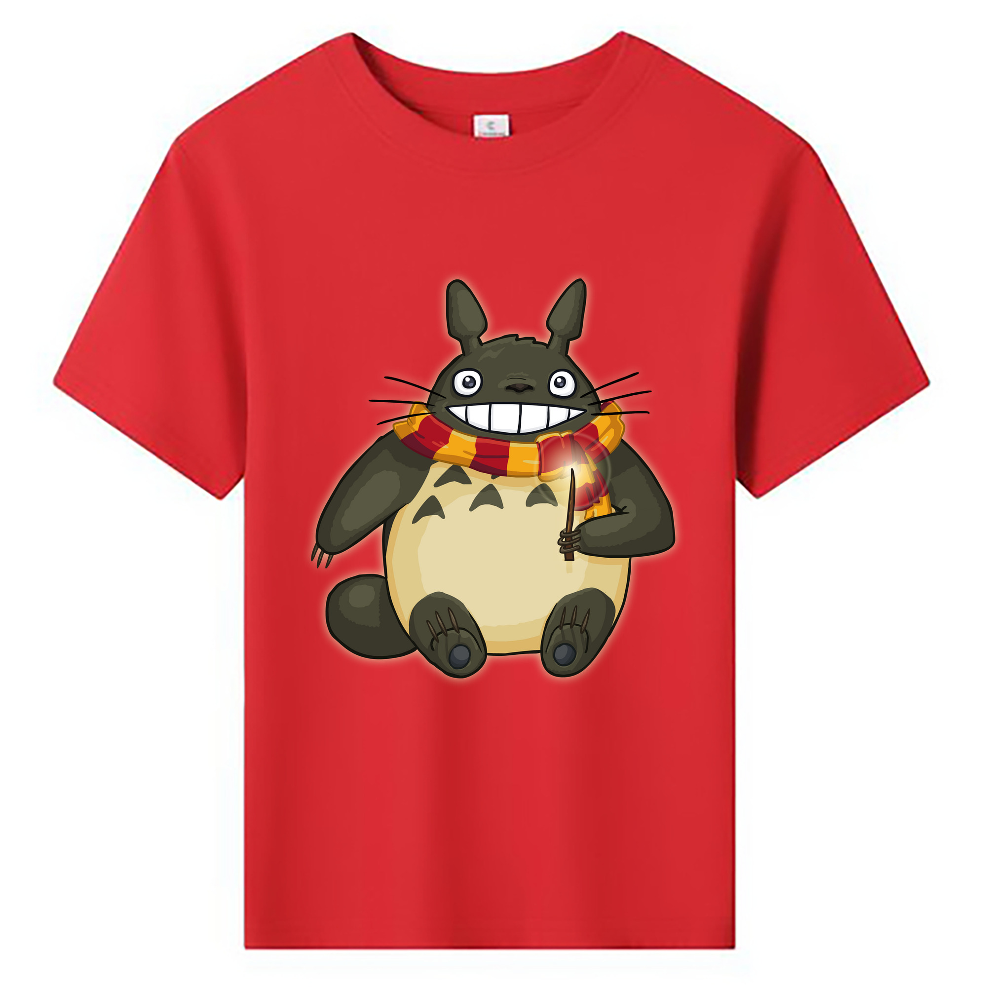 （画像用） となりのトトロ 草壁メイ 草壁サツキ My Neighbor Totoro Satsuki Kusakabe Mei Kusakabe 綿100％キッズTシャツ（フロントプリント）