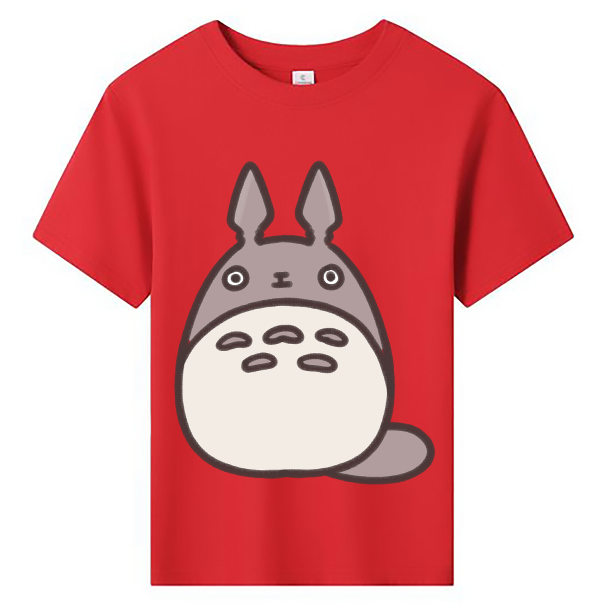 （画像用） となりのトトロ 草壁メイ 草壁サツキ My Neighbor Totoro Satsuki Kusakabe Mei Kusakabe 綿100％キッズTシャツ（フロントプリント）