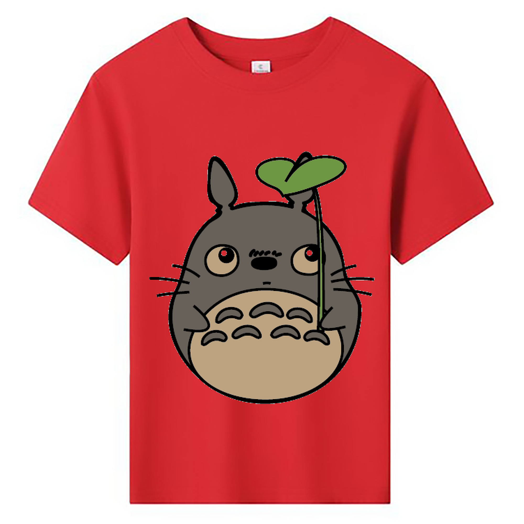 （画像用） となりのトトロ 草壁メイ 草壁サツキ My Neighbor Totoro Satsuki Kusakabe Mei Kusakabe 綿100％キッズTシャツ（フロントプリント）