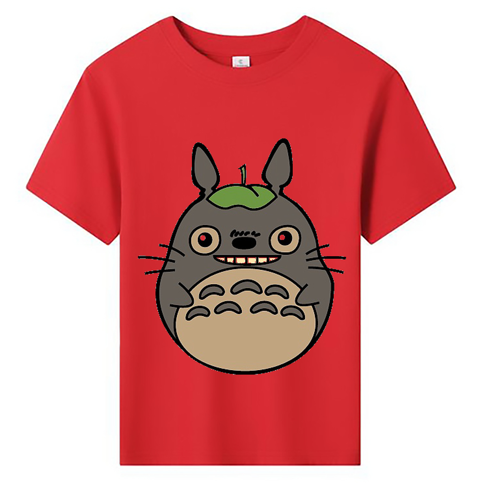 （画像用） となりのトトロ 草壁メイ 草壁サツキ My Neighbor Totoro Satsuki Kusakabe Mei Kusakabe 綿100％キッズTシャツ（フロントプリント）