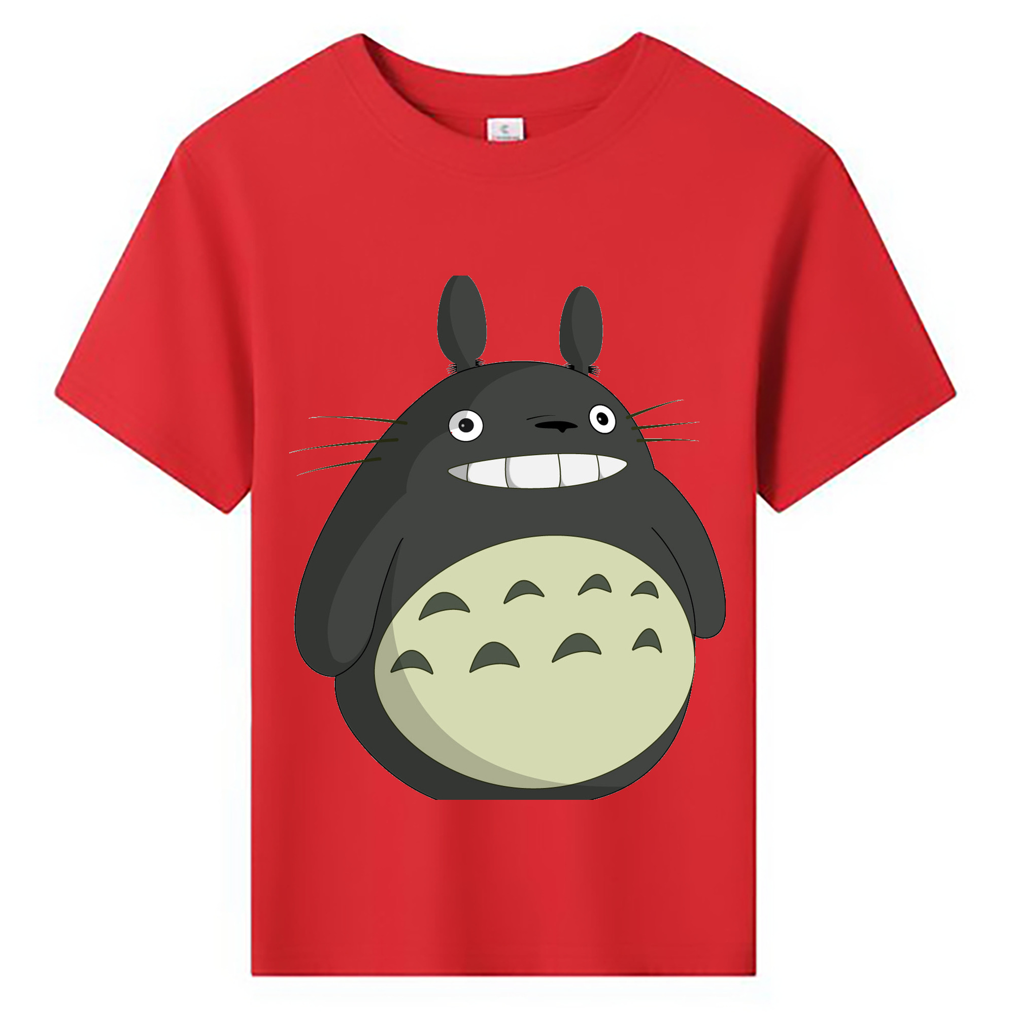 （画像用） となりのトトロ 草壁メイ 草壁サツキ My Neighbor Totoro Satsuki Kusakabe Mei Kusakabe 綿100％キッズTシャツ（フロントプリント）