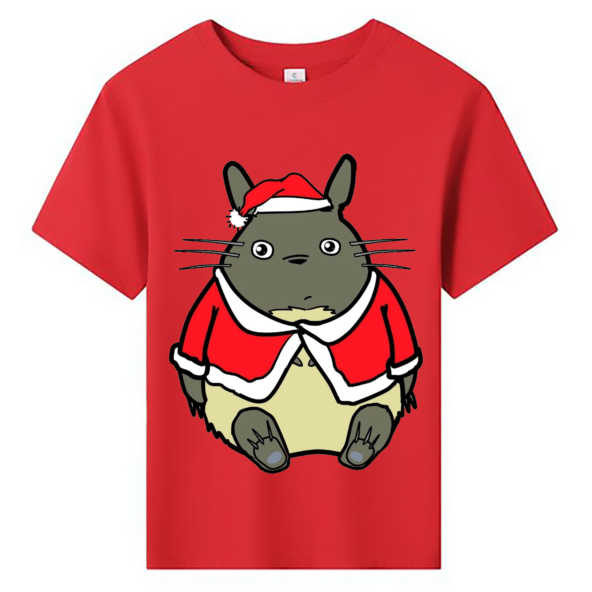 （画像用） となりのトトロ 草壁メイ 草壁サツキ My Neighbor Totoro Satsuki Kusakabe Mei Kusakabe 綿100％キッズTシャツ（フロントプリント）