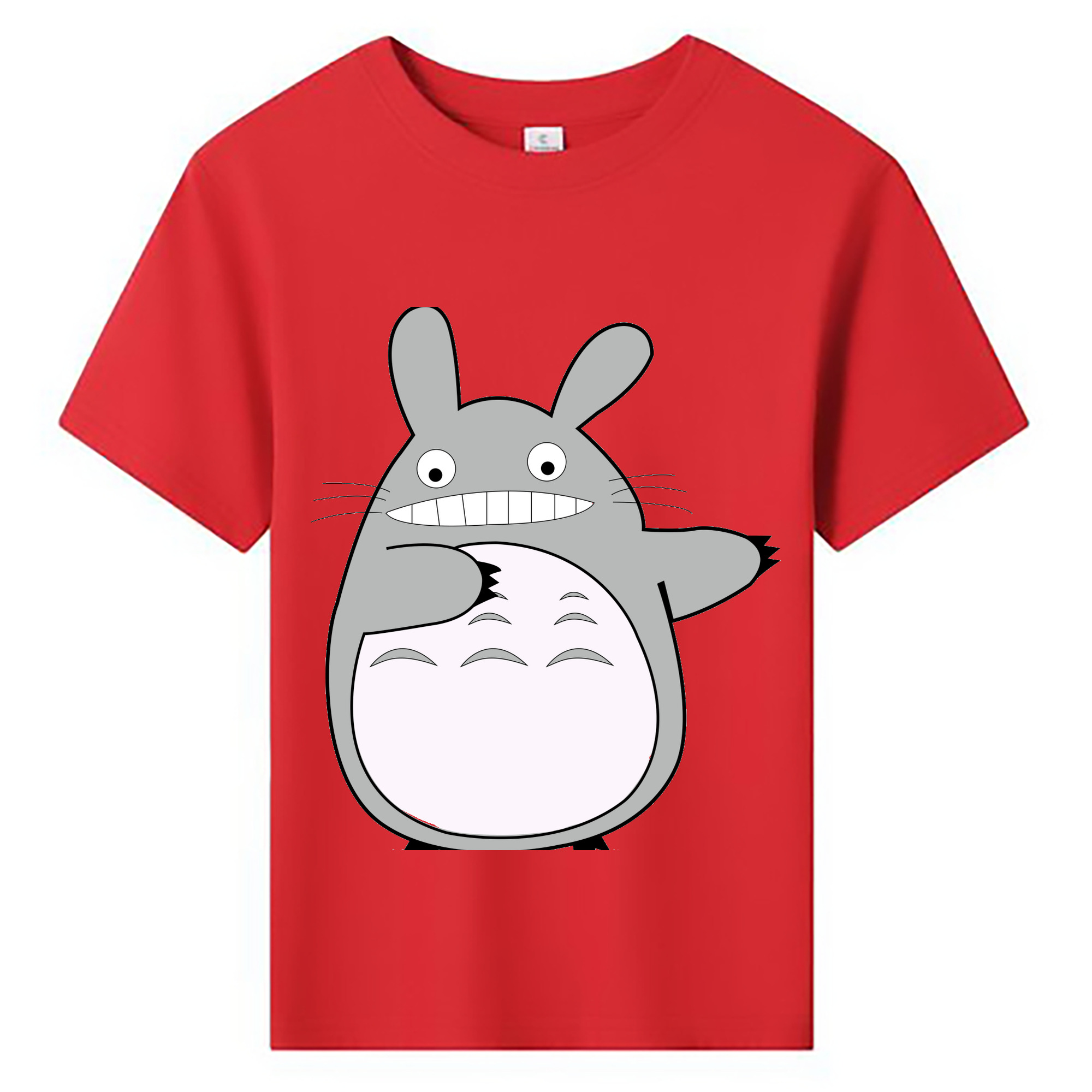 （画像用） となりのトトロ 草壁メイ 草壁サツキ My Neighbor Totoro Satsuki Kusakabe Mei Kusakabe 綿100％キッズTシャツ（フロントプリント）