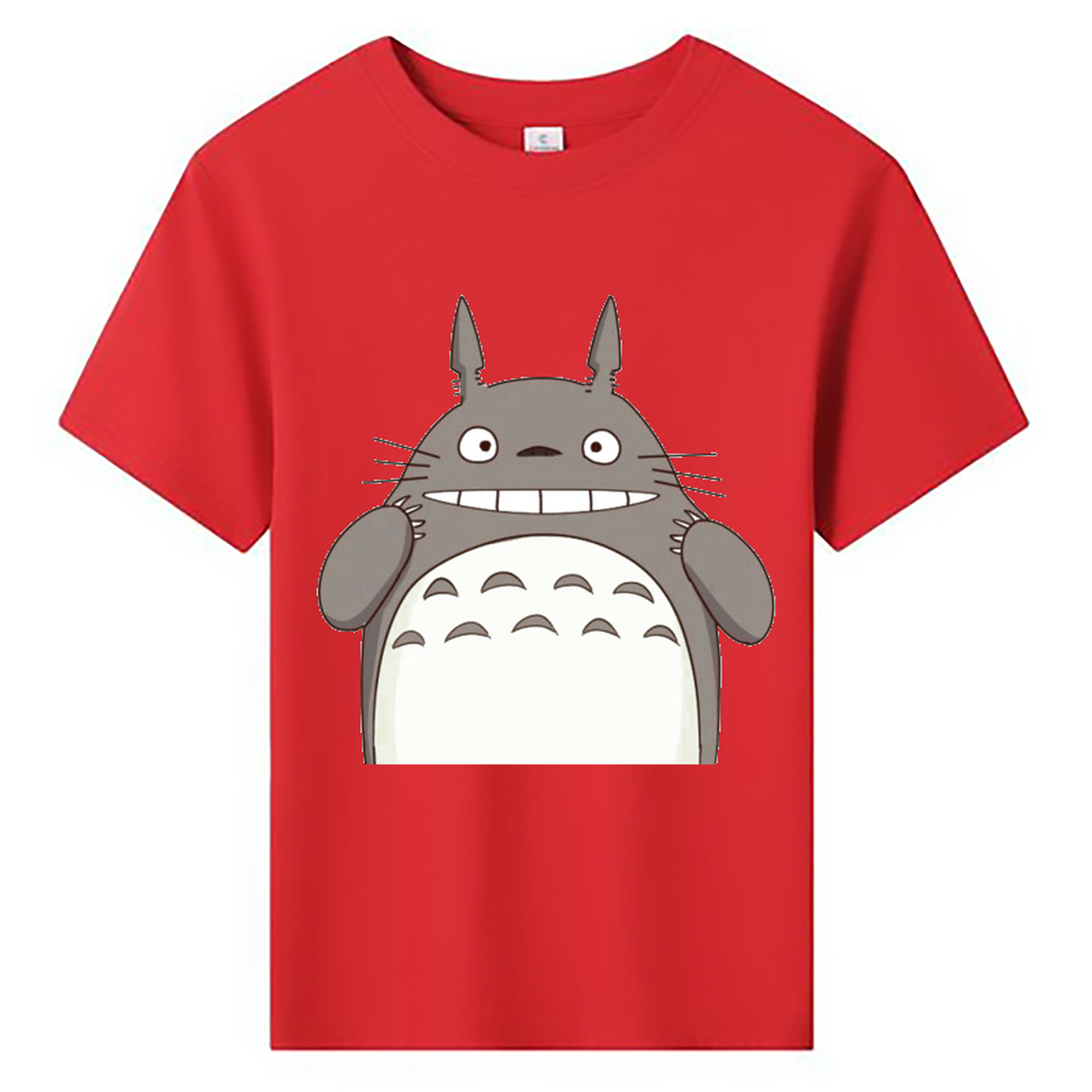 （画像用） となりのトトロ 草壁メイ 草壁サツキ My Neighbor Totoro Satsuki Kusakabe Mei Kusakabe 綿100％キッズTシャツ（フロントプリント）