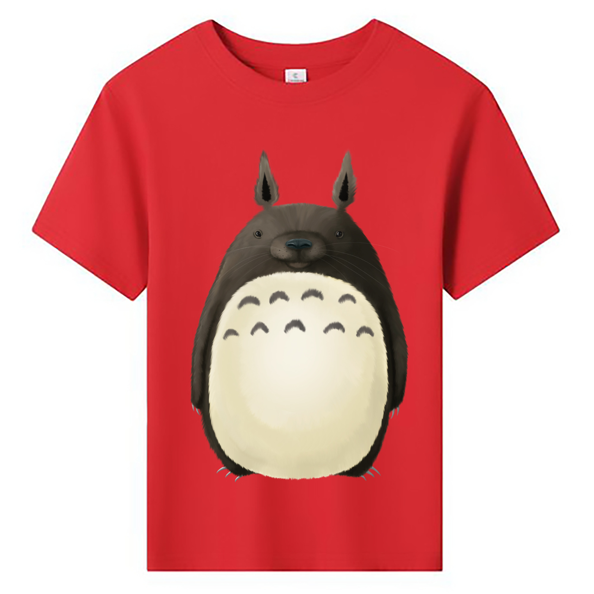 （画像用） となりのトトロ 草壁メイ 草壁サツキ My Neighbor Totoro Satsuki Kusakabe Mei Kusakabe 綿100％キッズTシャツ（フロントプリント）