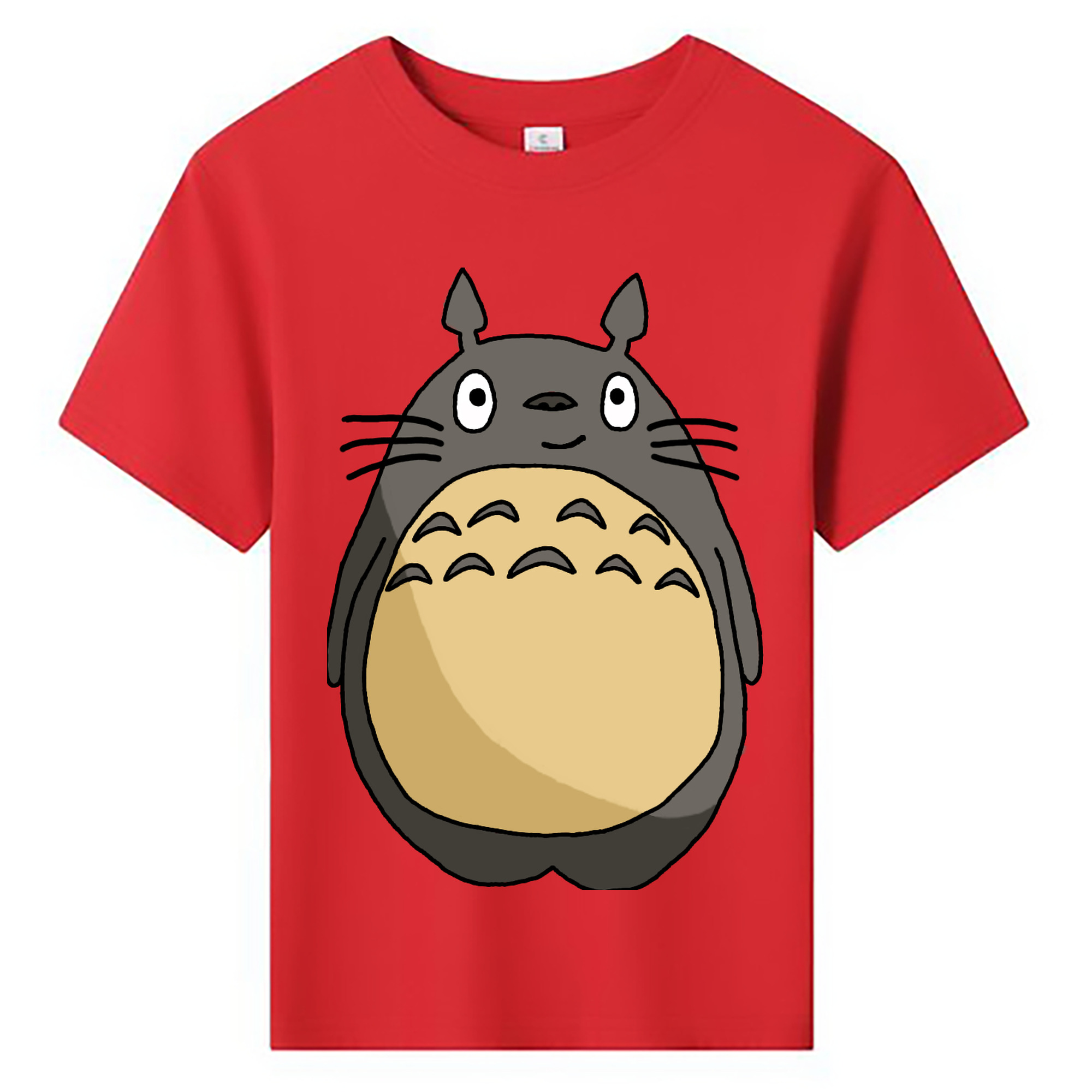 （画像用） となりのトトロ 草壁メイ 草壁サツキ My Neighbor Totoro Satsuki Kusakabe Mei Kusakabe 綿100％キッズTシャツ（フロントプリント）