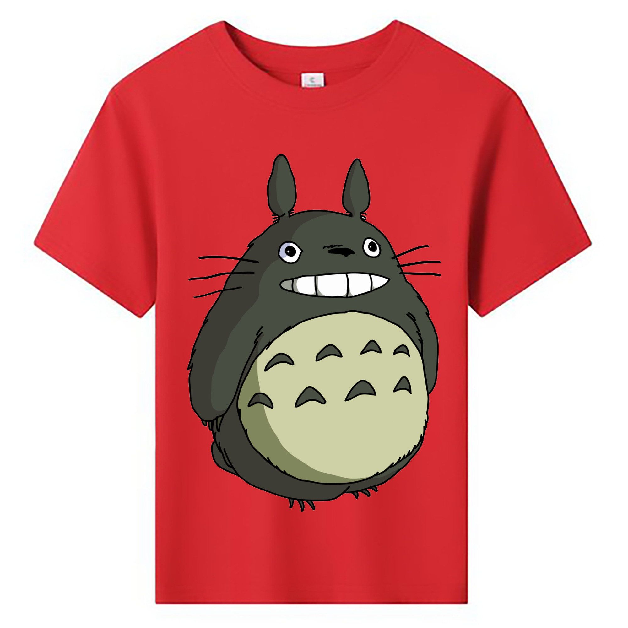（画像用） となりのトトロ 草壁メイ 草壁サツキ My Neighbor Totoro Satsuki Kusakabe Mei Kusakabe 綿100％キッズTシャツ（フロントプリント）