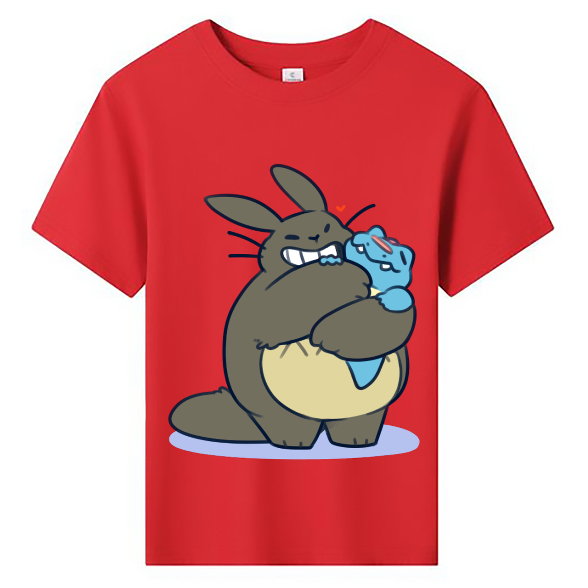 （画像用） となりのトトロ 草壁メイ 草壁サツキ My Neighbor Totoro Satsuki Kusakabe Mei Kusakabe 綿100％キッズTシャツ（フロントプリント）