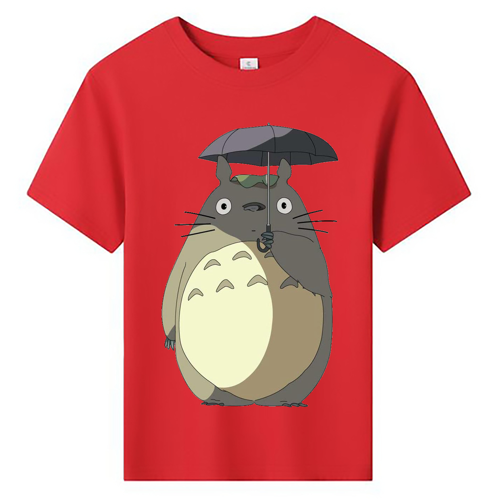 （画像用） となりのトトロ 草壁メイ 草壁サツキ My Neighbor Totoro Satsuki Kusakabe Mei Kusakabe 綿100％キッズTシャツ（フロントプリント）