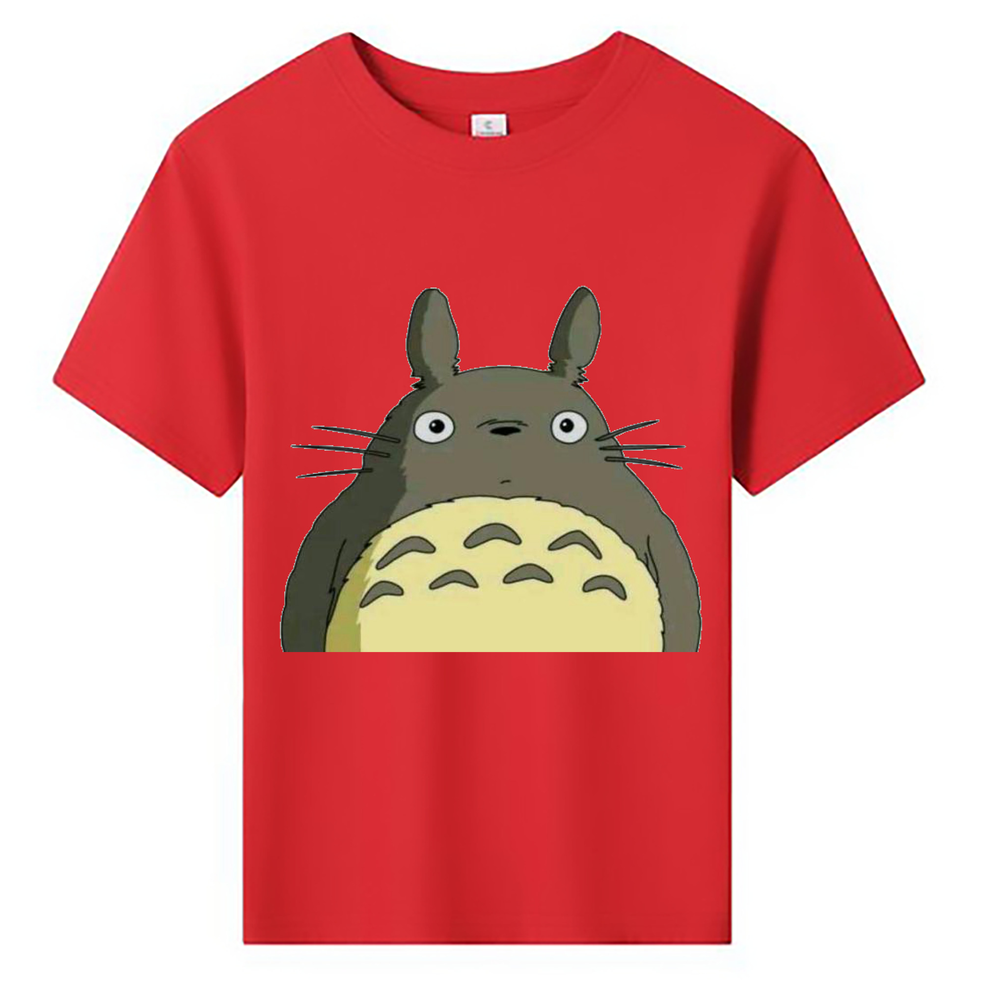 （画像用） となりのトトロ 草壁メイ 草壁サツキ My Neighbor Totoro Satsuki Kusakabe Mei Kusakabe 綿100％キッズTシャツ（フロントプリント）