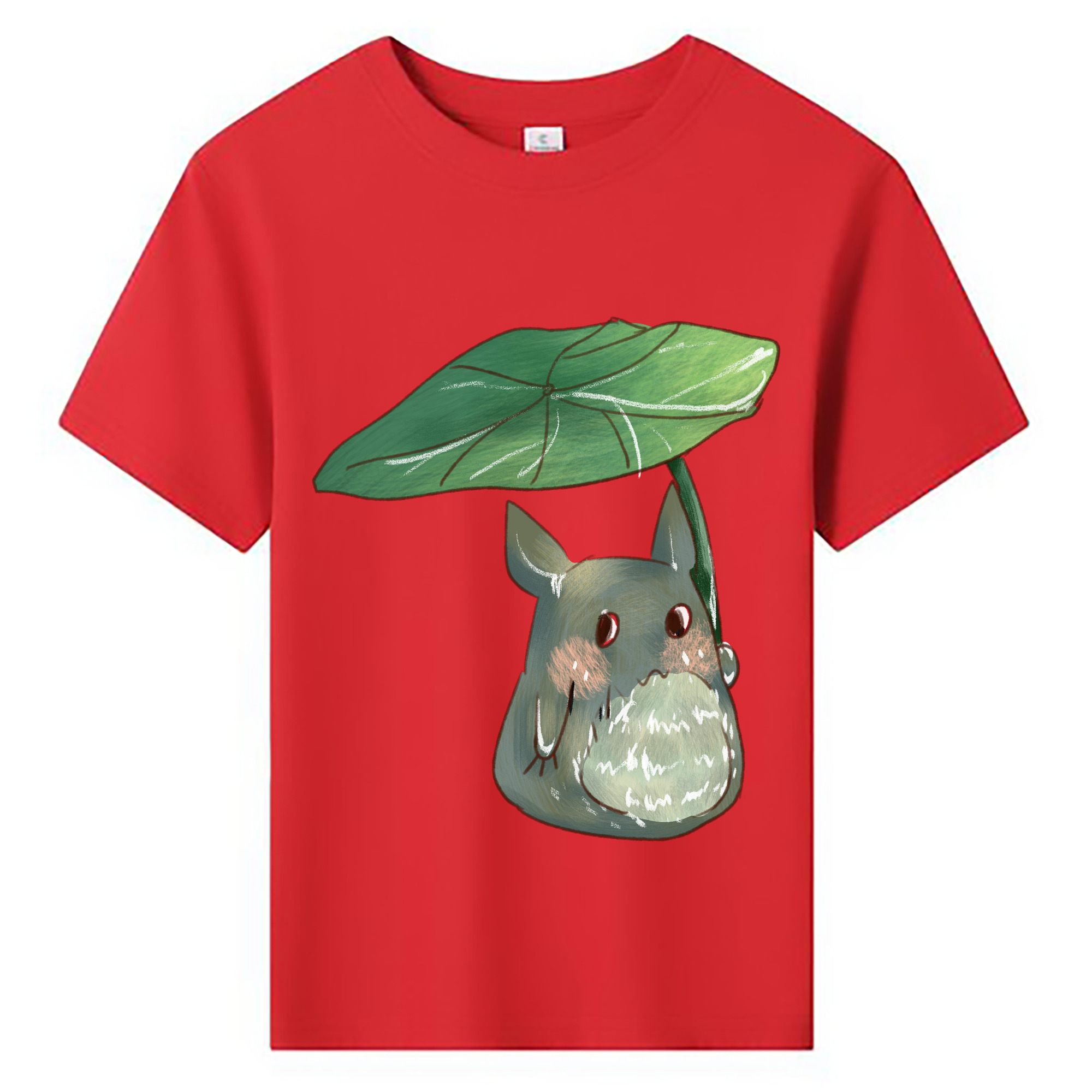 （画像用） となりのトトロ 草壁メイ 草壁サツキ My Neighbor Totoro Satsuki Kusakabe Mei Kusakabe 綿100％キッズTシャツ（フロントプリント）