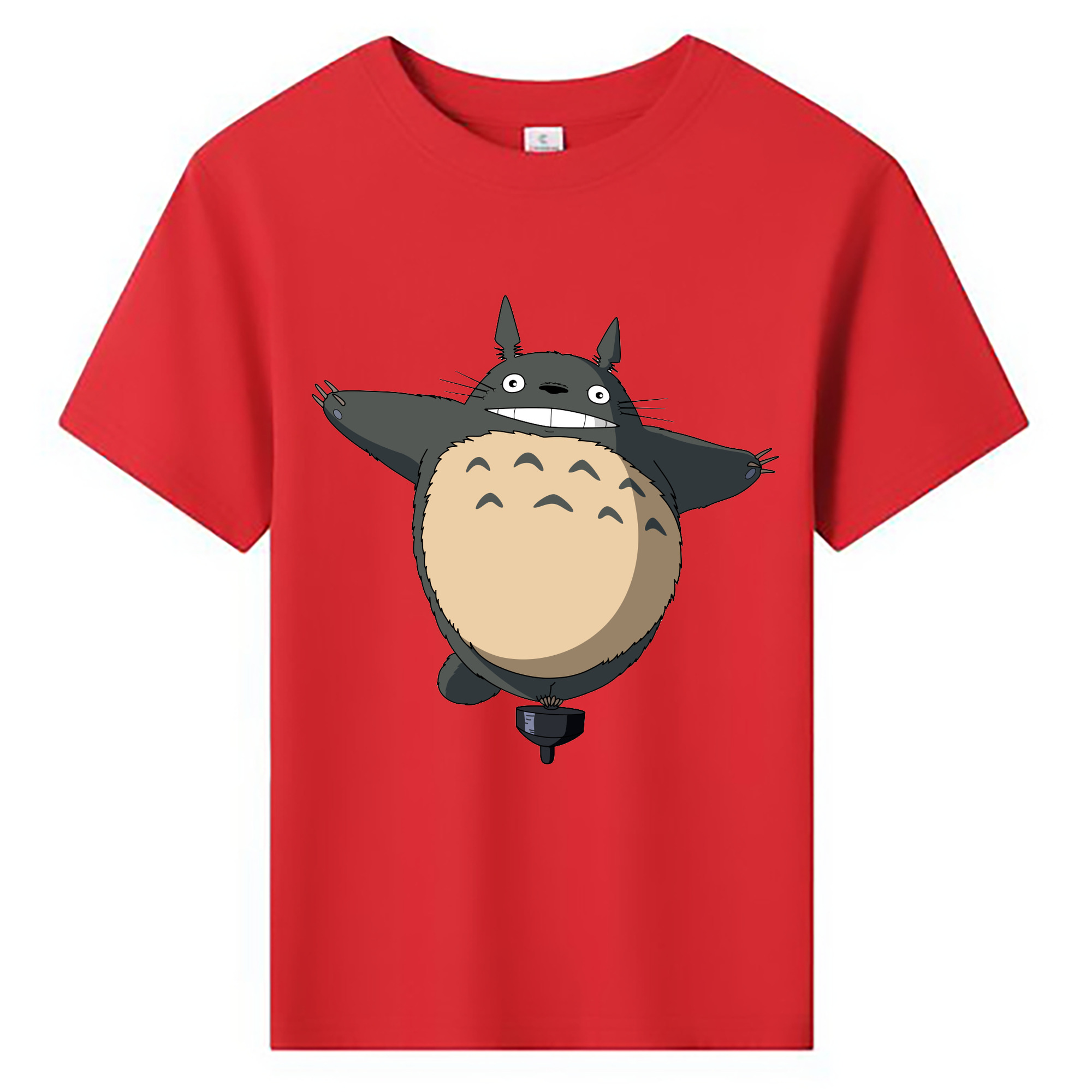 （画像用） となりのトトロ 草壁メイ 草壁サツキ My Neighbor Totoro Satsuki Kusakabe Mei Kusakabe 綿100％キッズTシャツ（フロントプリント）