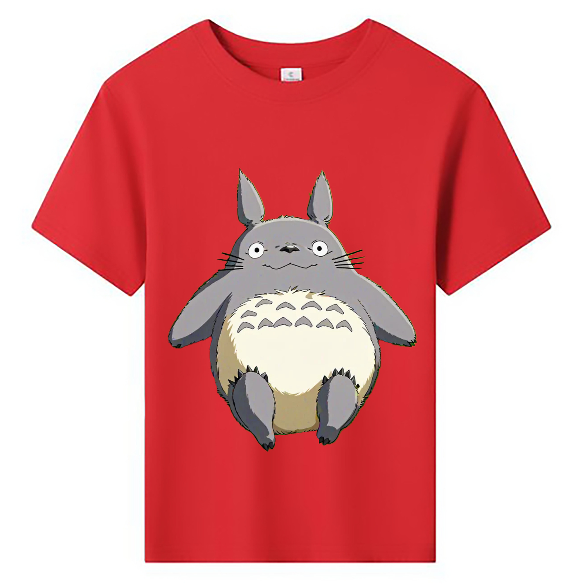 （画像用） となりのトトロ 草壁メイ 草壁サツキ My Neighbor Totoro Satsuki Kusakabe Mei Kusakabe 綿100％キッズTシャツ（フロントプリント）