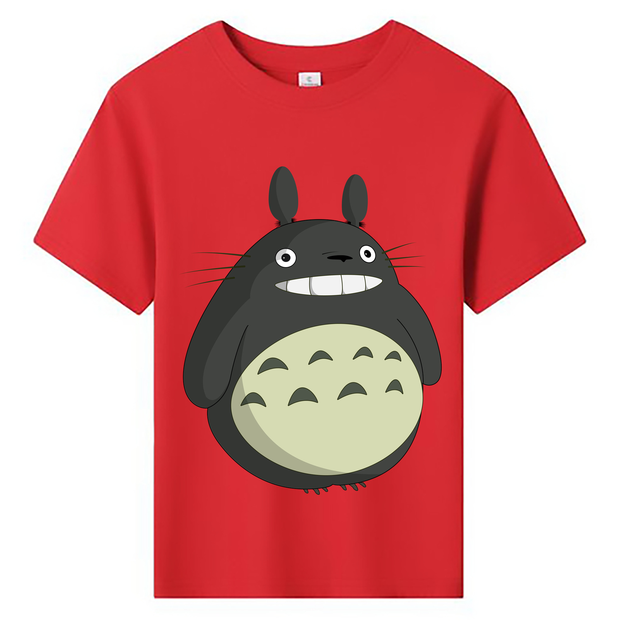 （画像用） となりのトトロ 草壁メイ 草壁サツキ My Neighbor Totoro Satsuki Kusakabe Mei Kusakabe 綿100％キッズTシャツ（フロントプリント）