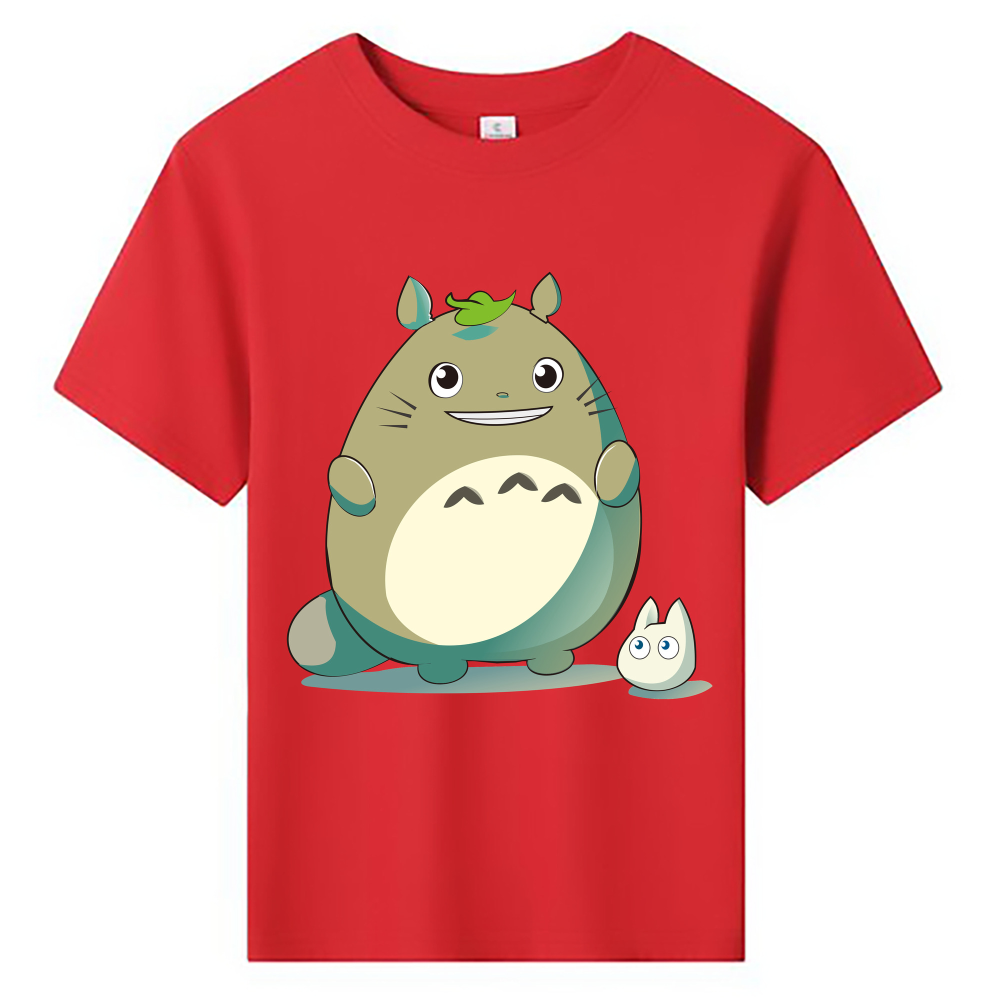 （画像用） となりのトトロ 草壁メイ 草壁サツキ My Neighbor Totoro Satsuki Kusakabe Mei Kusakabe 綿100％キッズTシャツ（フロントプリント）