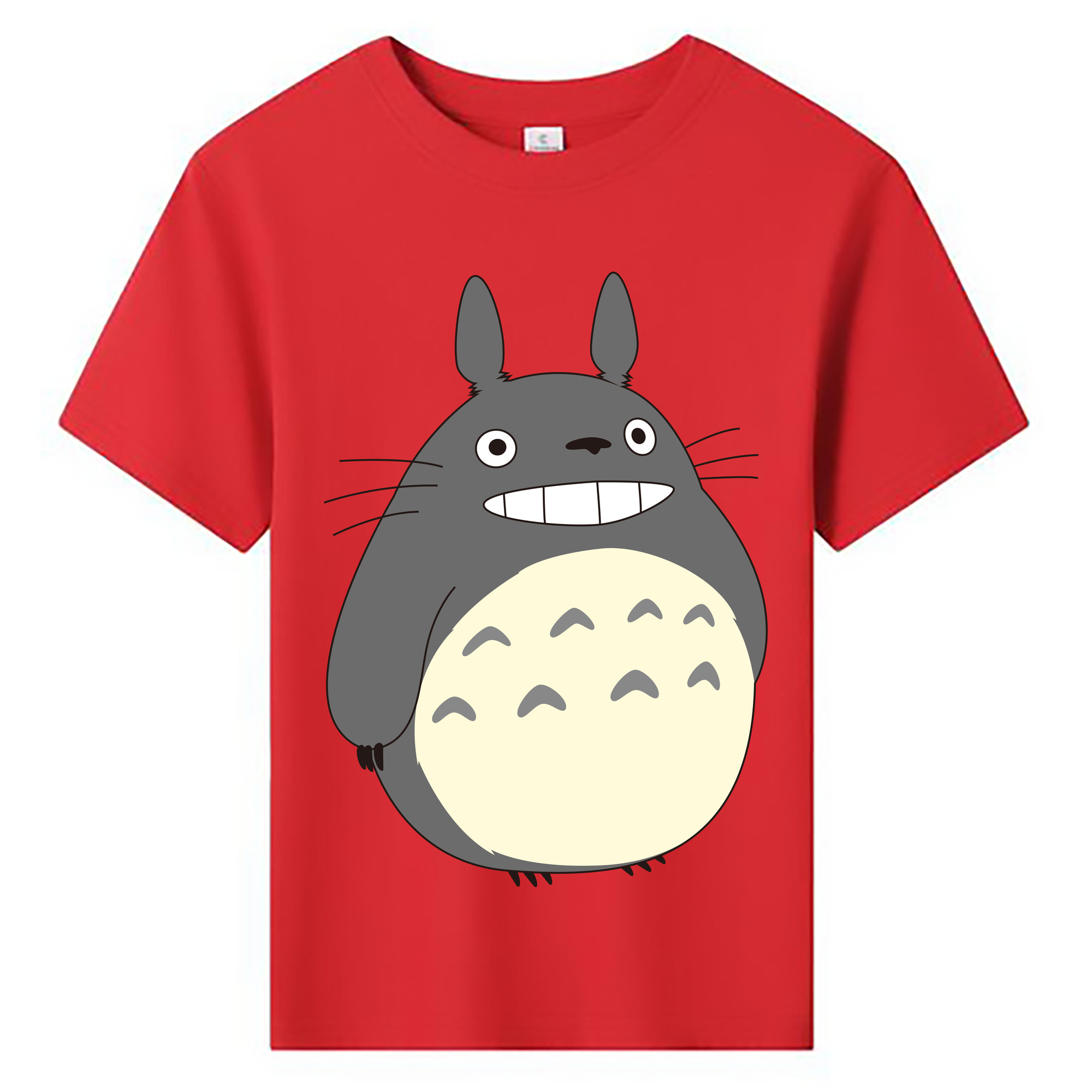 （画像用） となりのトトロ 草壁メイ 草壁サツキ My Neighbor Totoro Satsuki Kusakabe Mei Kusakabe 綿100％キッズTシャツ（フロントプリント）