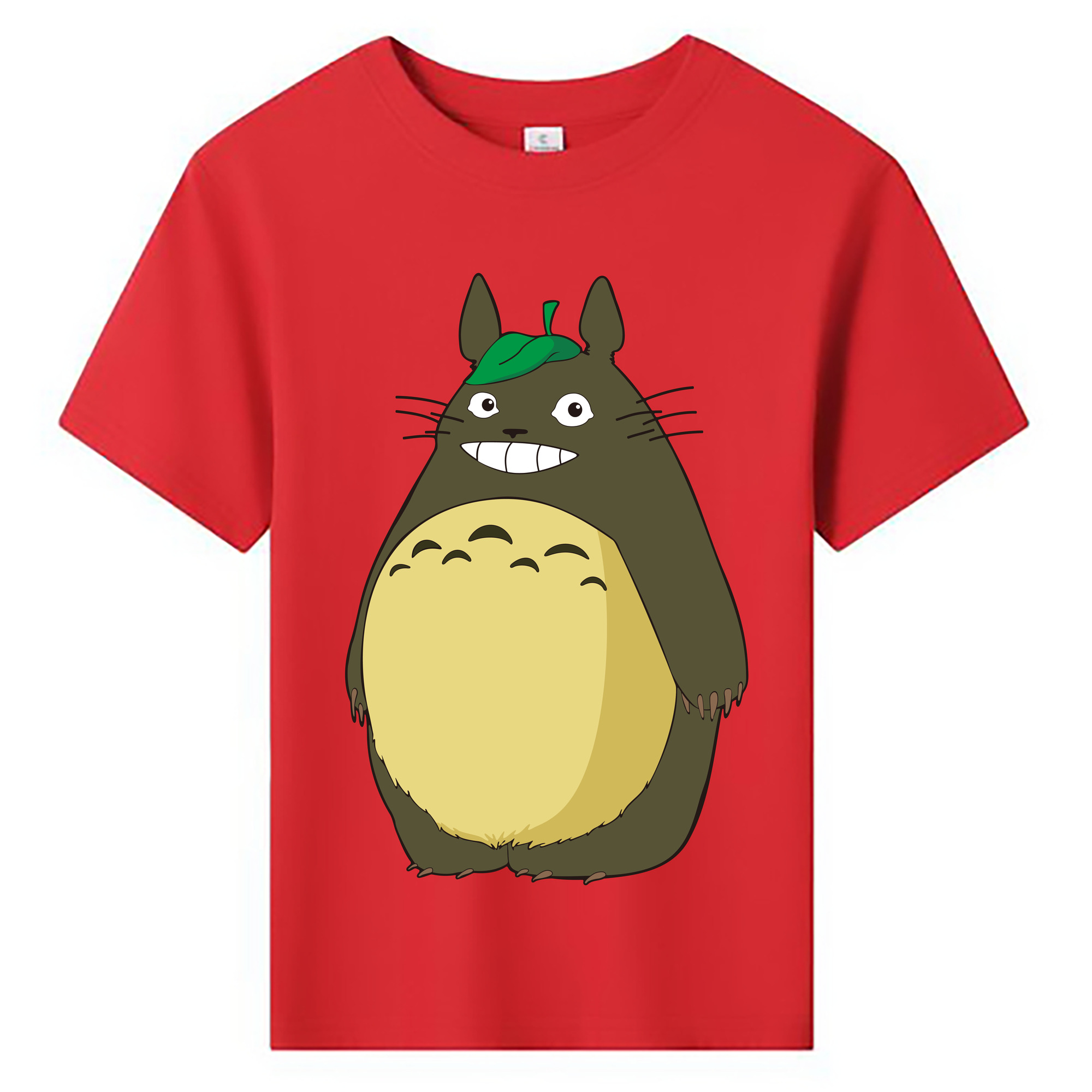 （画像用） となりのトトロ 草壁メイ 草壁サツキ My Neighbor Totoro Satsuki Kusakabe Mei Kusakabe 綿100％キッズTシャツ（フロントプリント）