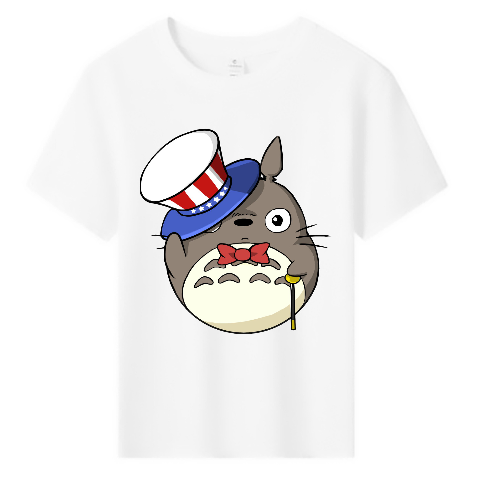 （画像用） となりのトトロ 草壁メイ 草壁サツキ My Neighbor Totoro Satsuki Kusakabe Mei Kusakabe 綿100％キッズTシャツ（フロントプリント）
