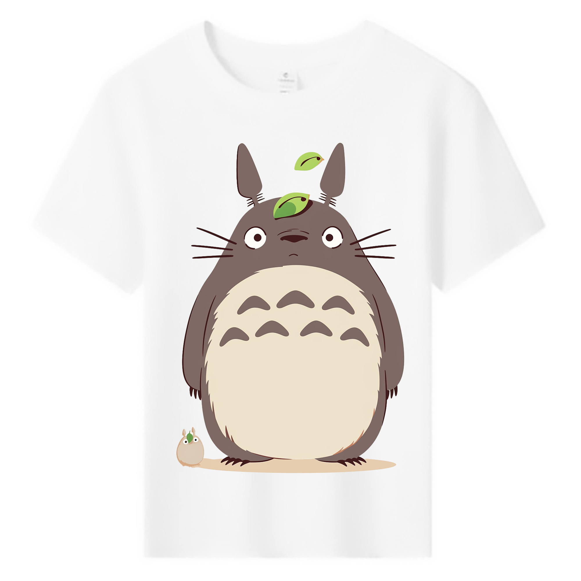（画像用） となりのトトロ 草壁メイ 草壁サツキ My Neighbor Totoro Satsuki Kusakabe Mei Kusakabe 綿100％キッズTシャツ（フロントプリント）
