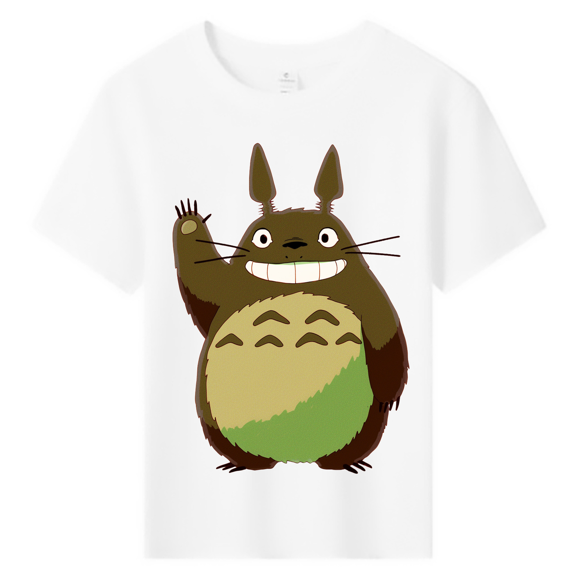 （画像用） となりのトトロ 草壁メイ 草壁サツキ My Neighbor Totoro Satsuki Kusakabe Mei Kusakabe 綿100％キッズTシャツ（フロントプリント）