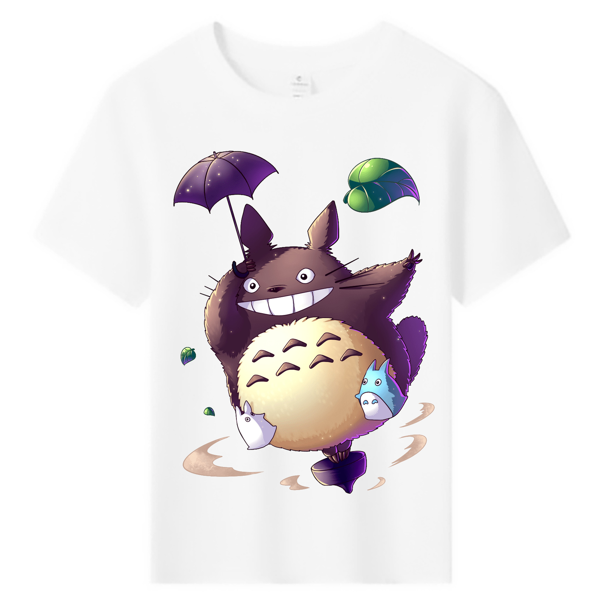 （画像用） となりのトトロ 草壁メイ 草壁サツキ My Neighbor Totoro Satsuki Kusakabe Mei Kusakabe 綿100％キッズTシャツ（フロントプリント）