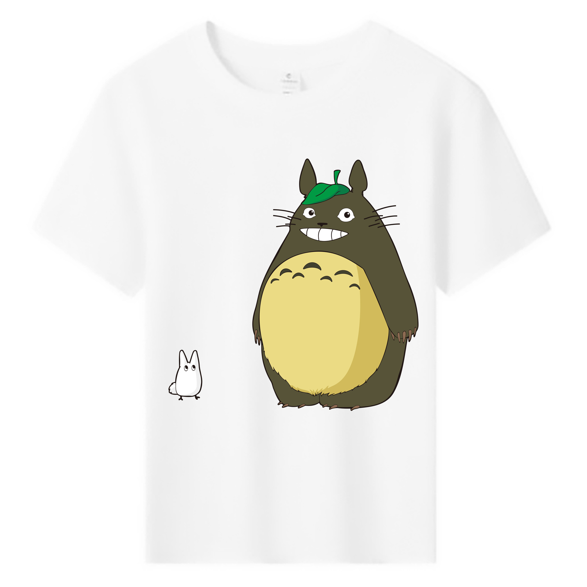 （画像用） となりのトトロ 草壁メイ 草壁サツキ My Neighbor Totoro Satsuki Kusakabe Mei Kusakabe 綿100％キッズTシャツ（フロントプリント）