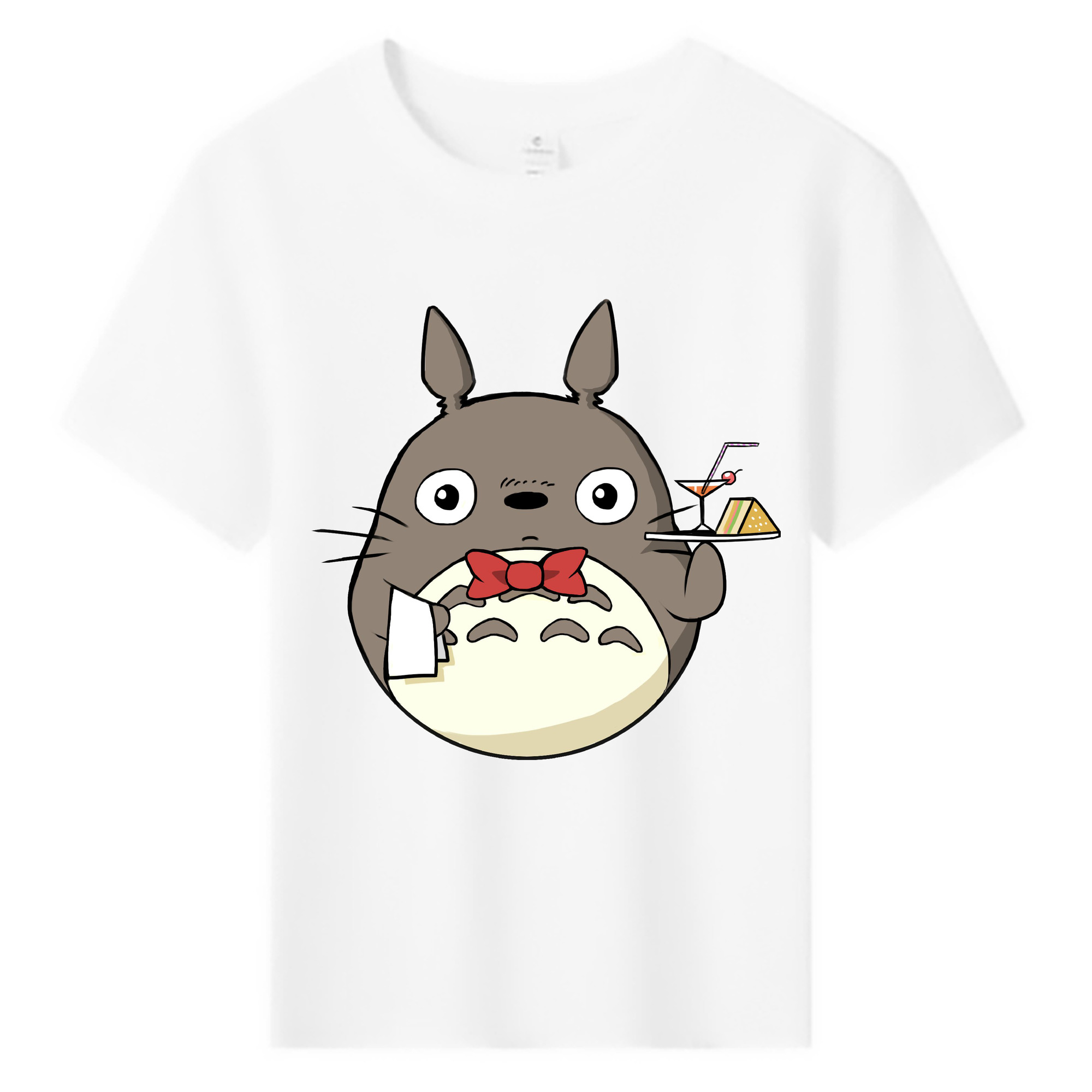 （画像用） となりのトトロ 草壁メイ 草壁サツキ My Neighbor Totoro Satsuki Kusakabe Mei Kusakabe 綿100％キッズTシャツ（フロントプリント）