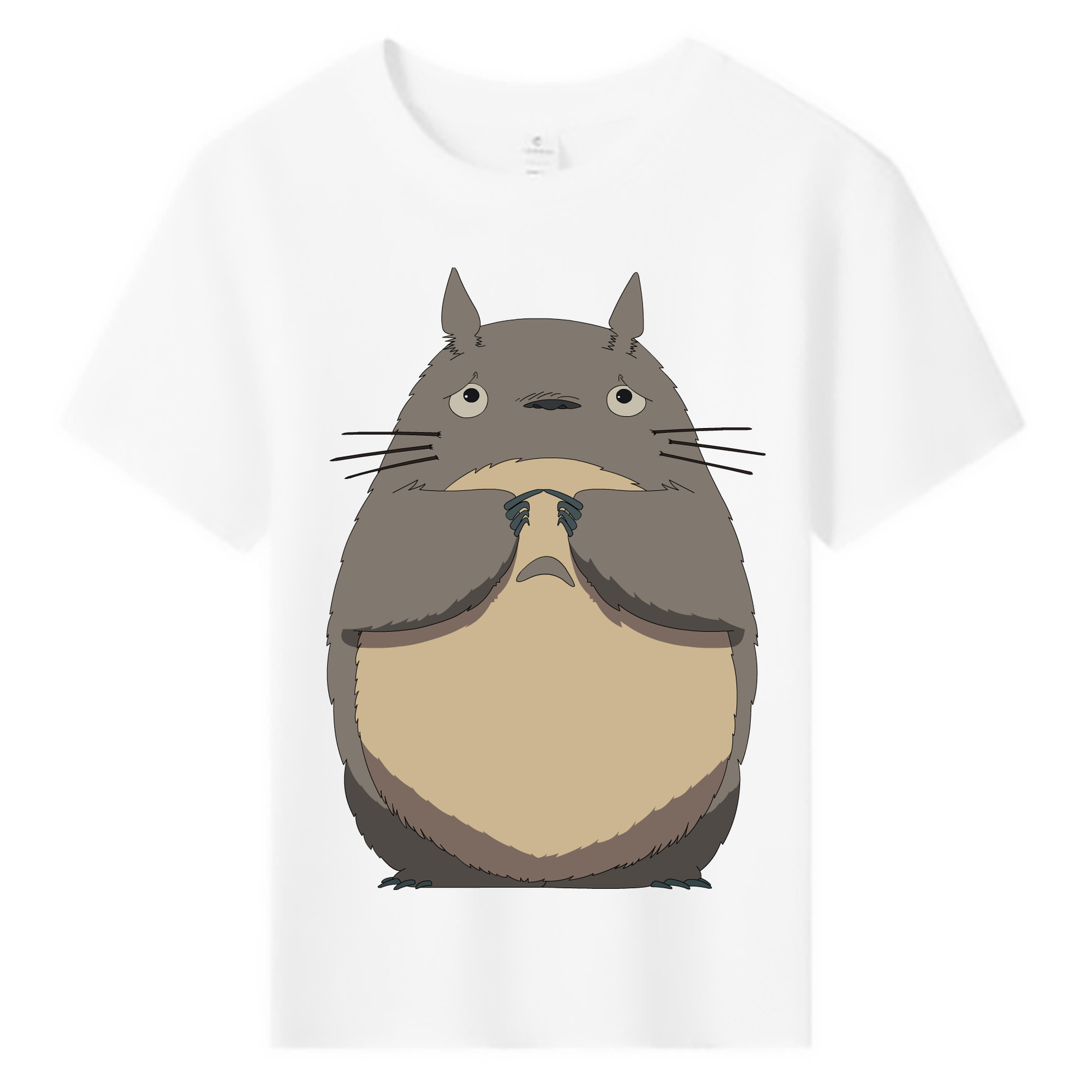 （画像用） となりのトトロ 草壁メイ 草壁サツキ My Neighbor Totoro Satsuki Kusakabe Mei Kusakabe 綿100％キッズTシャツ（フロントプリント）
