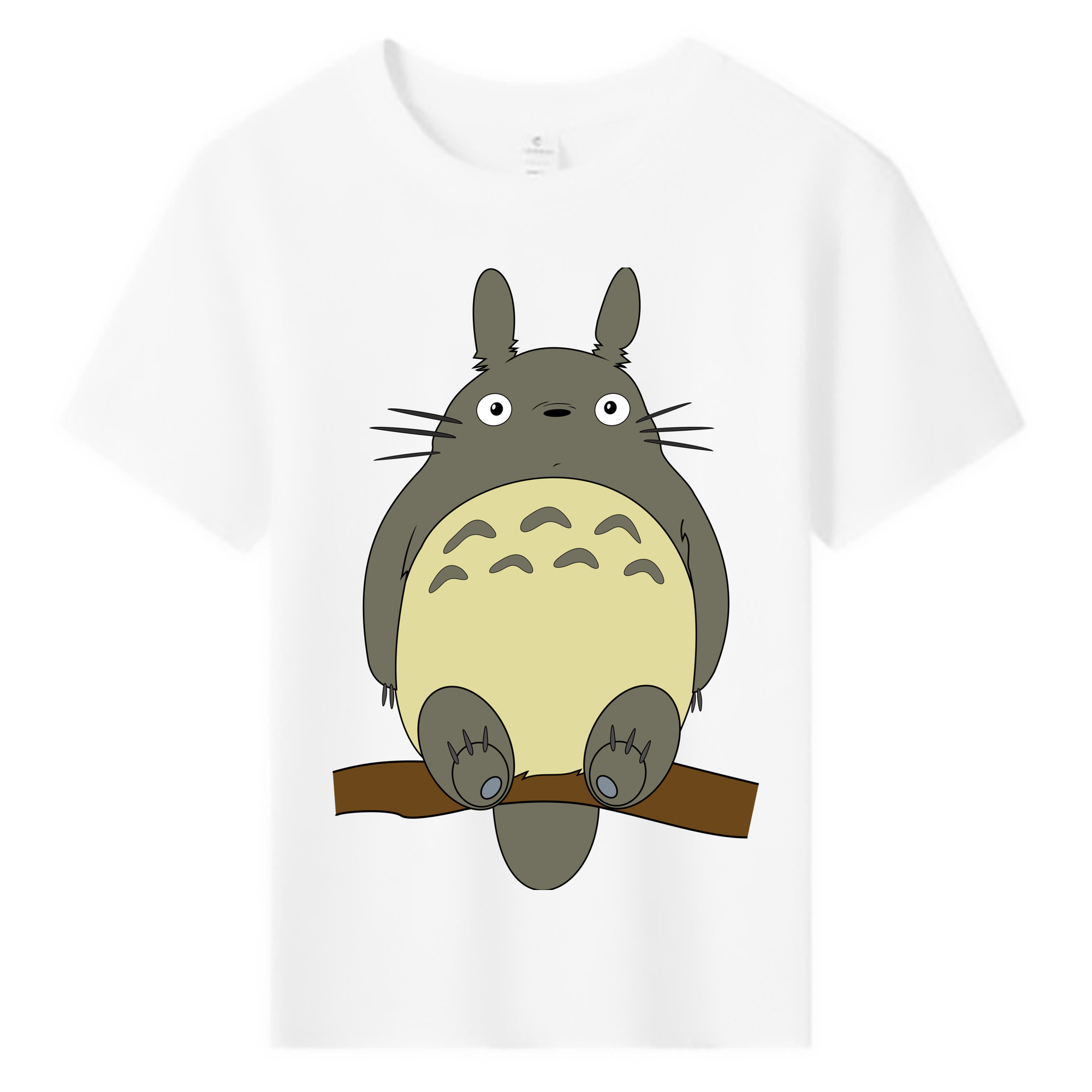 （画像用） となりのトトロ 草壁メイ 草壁サツキ My Neighbor Totoro Satsuki Kusakabe Mei Kusakabe 綿100％キッズTシャツ（フロントプリント）