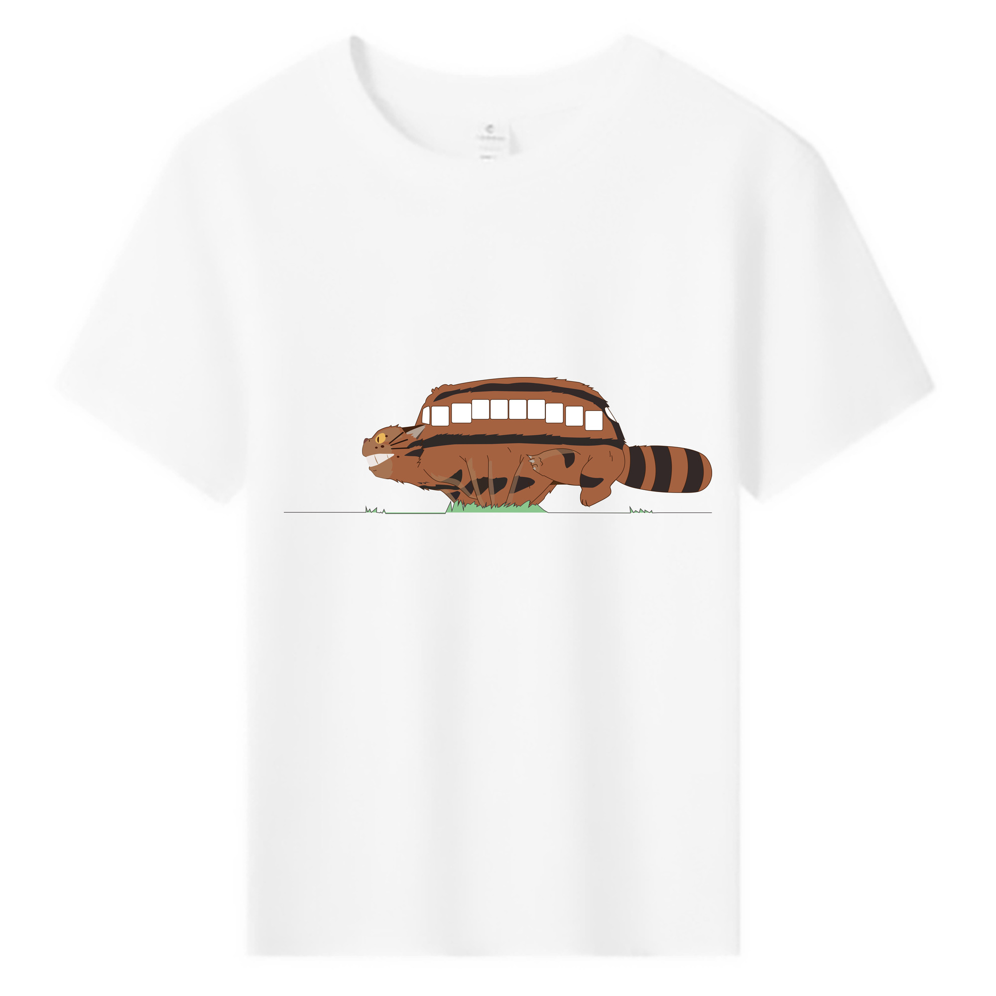（画像用） となりのトトロ 草壁メイ 草壁サツキ My Neighbor Totoro Satsuki Kusakabe Mei Kusakabe 綿100％キッズTシャツ（フロントプリント）