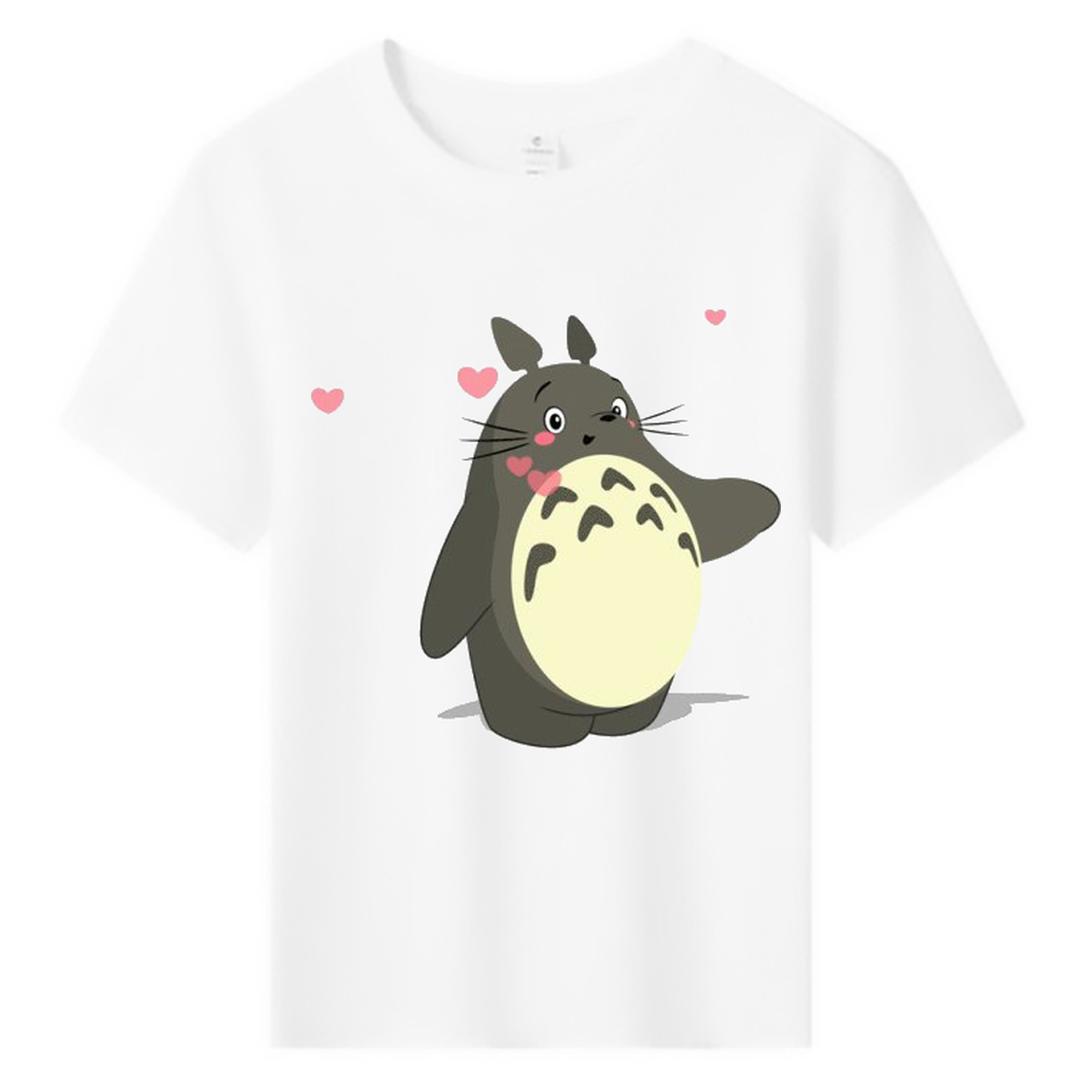（画像用） となりのトトロ 草壁メイ 草壁サツキ My Neighbor Totoro Satsuki Kusakabe Mei Kusakabe 綿100％キッズTシャツ（フロントプリント）