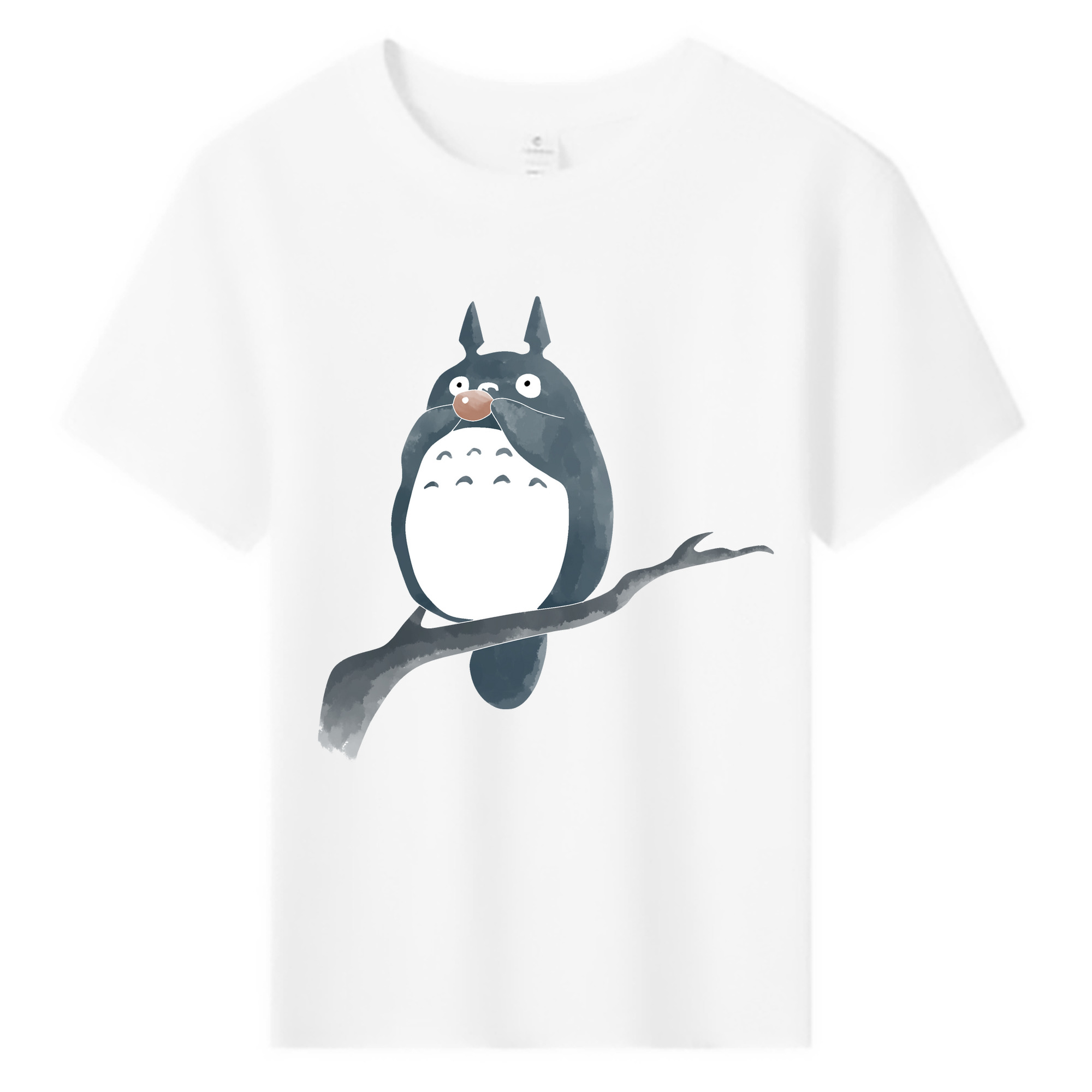（画像用） となりのトトロ 草壁メイ 草壁サツキ My Neighbor Totoro Satsuki Kusakabe Mei Kusakabe 綿100％キッズTシャツ（フロントプリント）