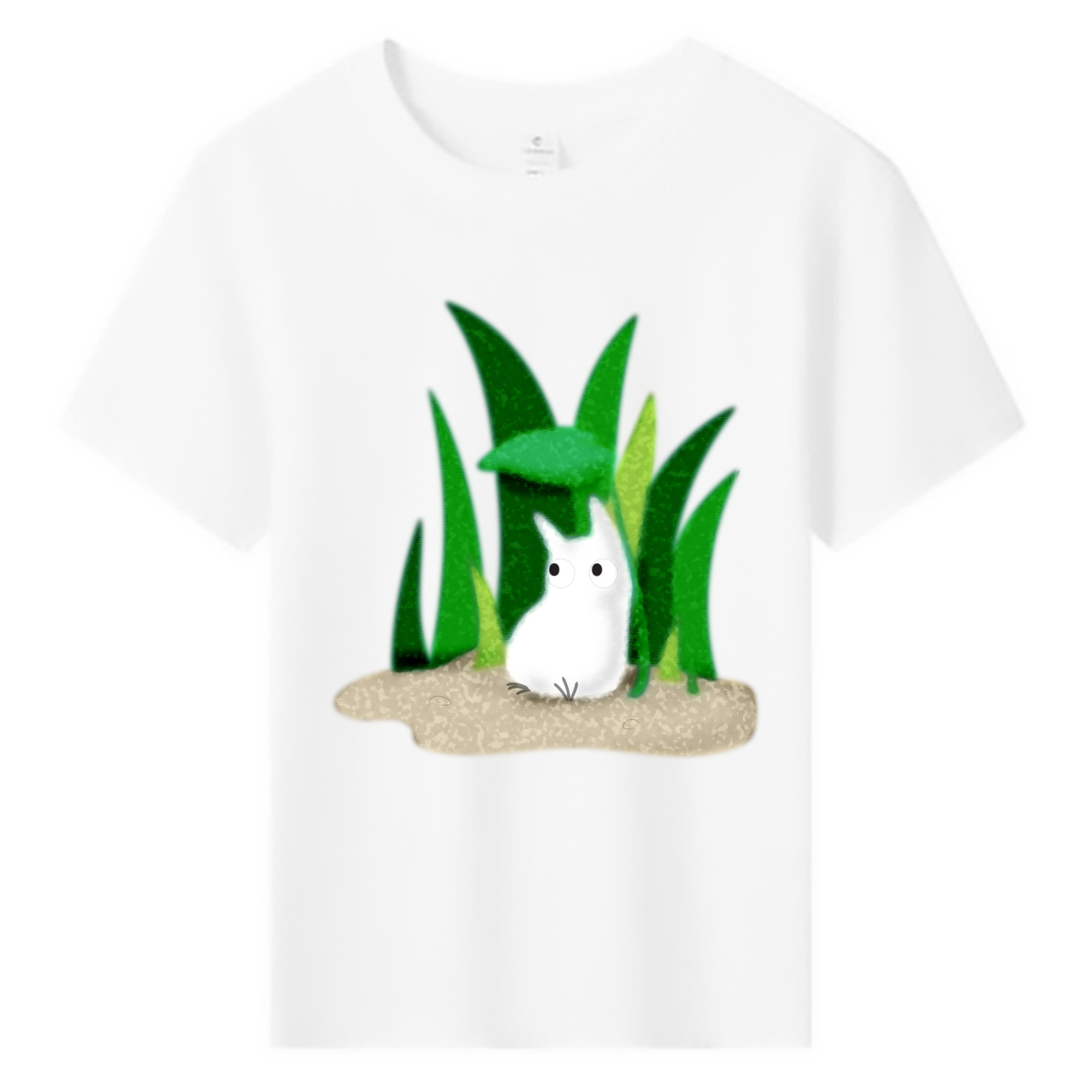 （画像用） となりのトトロ 草壁メイ 草壁サツキ My Neighbor Totoro Satsuki Kusakabe Mei Kusakabe 綿100％キッズTシャツ（フロントプリント）