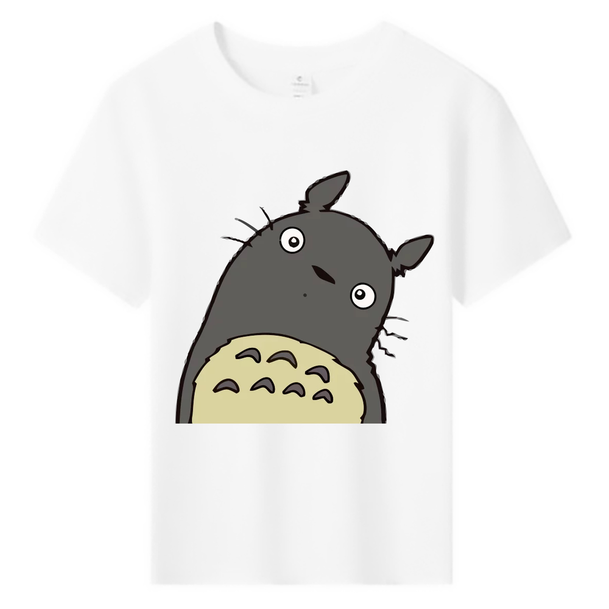 （画像用） となりのトトロ 草壁メイ 草壁サツキ My Neighbor Totoro Satsuki Kusakabe Mei Kusakabe 綿100％キッズTシャツ（フロントプリント）