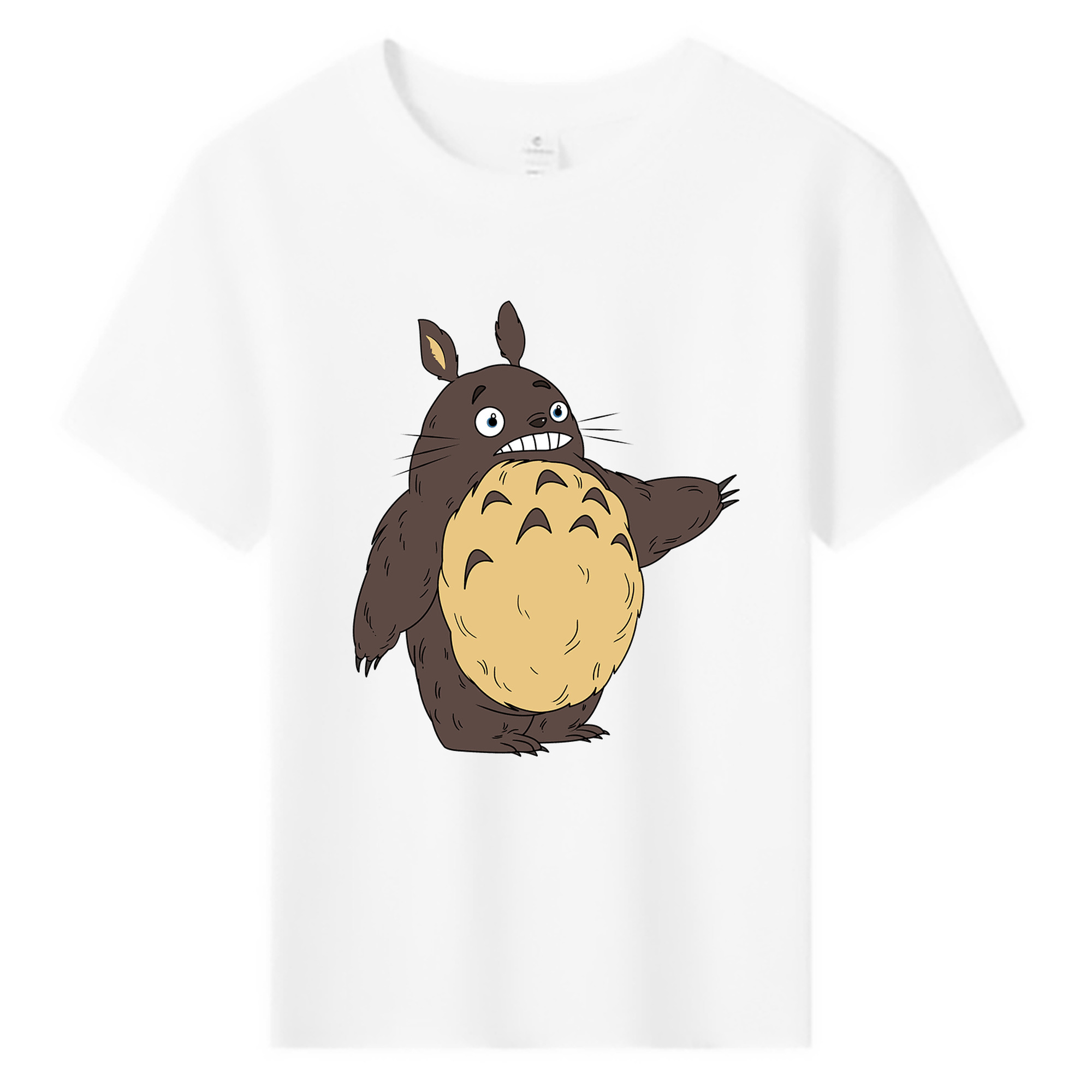 （画像用） となりのトトロ 草壁メイ 草壁サツキ My Neighbor Totoro Satsuki Kusakabe Mei Kusakabe 綿100％キッズTシャツ（フロントプリント）