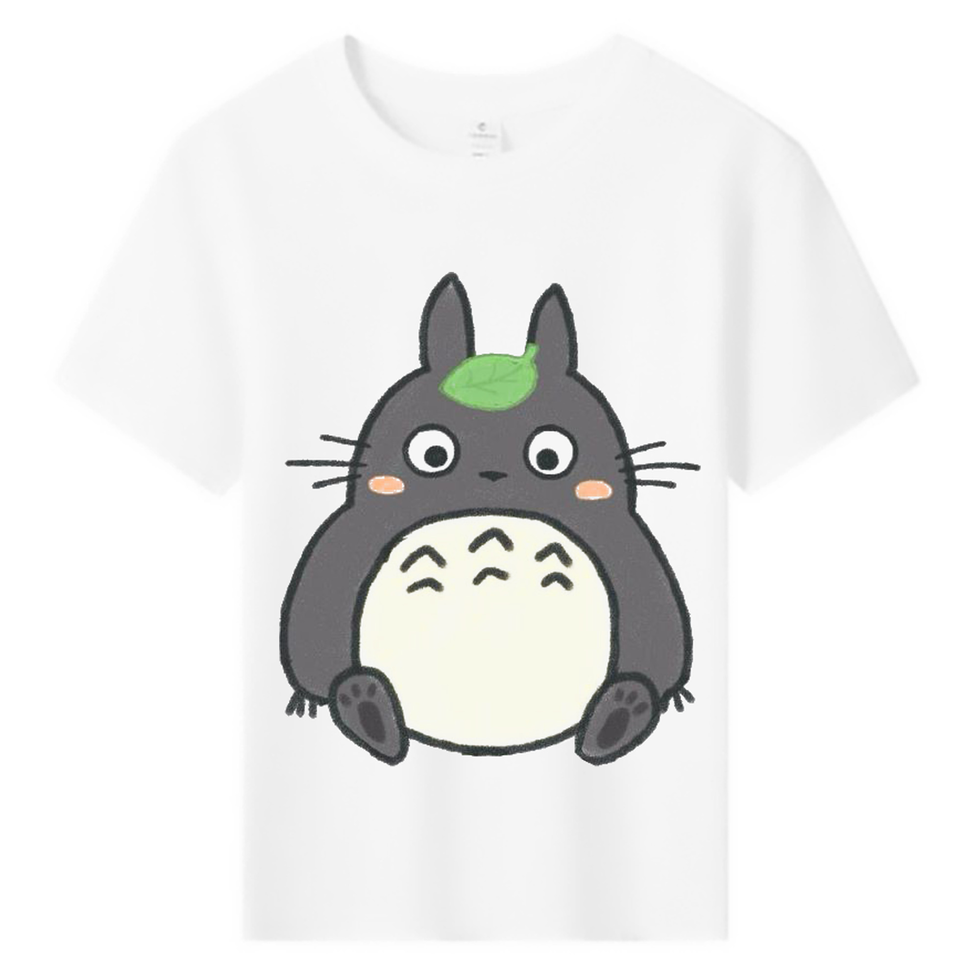 （画像用） となりのトトロ 草壁メイ 草壁サツキ My Neighbor Totoro Satsuki Kusakabe Mei Kusakabe 綿100％キッズTシャツ（フロントプリント）