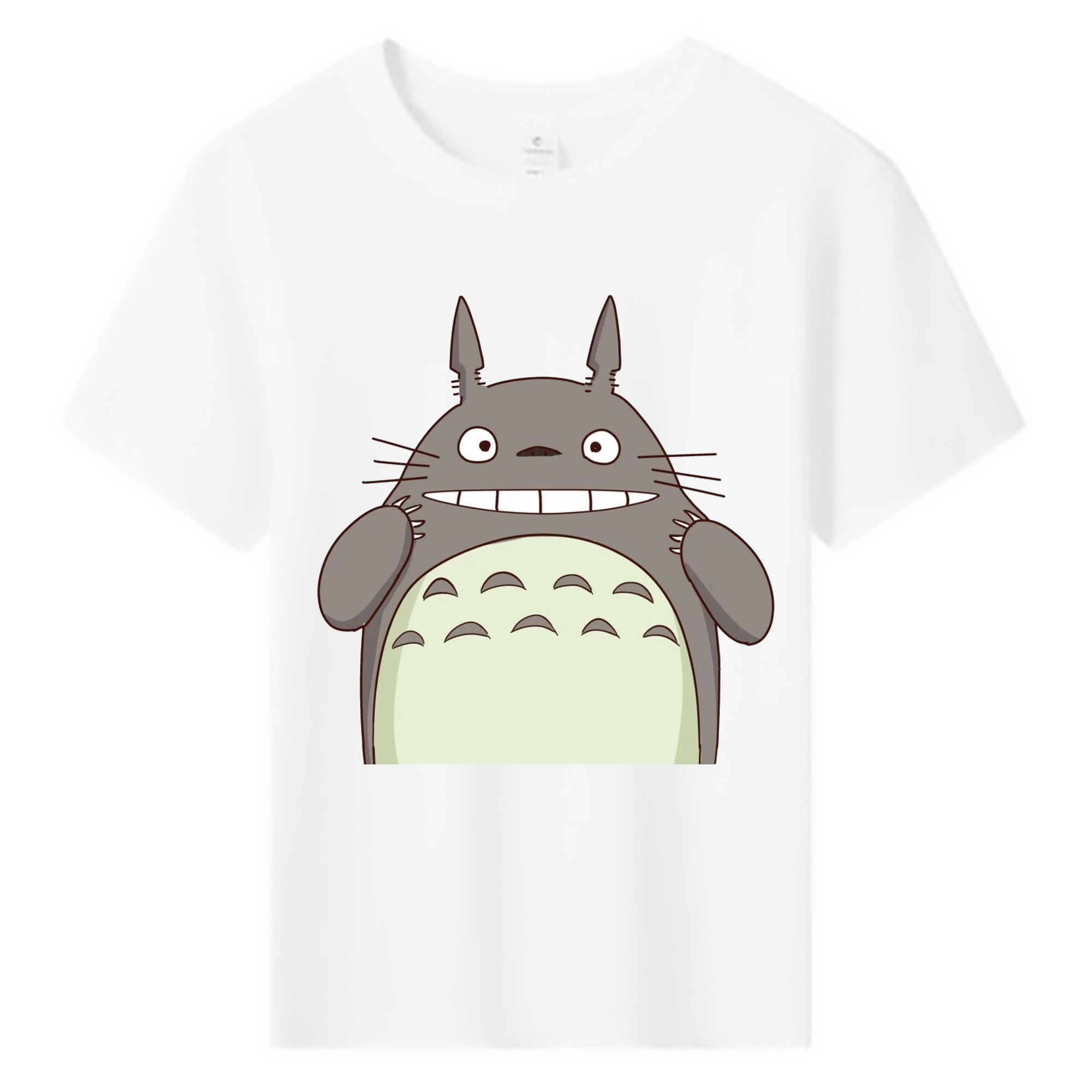 （画像用） となりのトトロ 草壁メイ 草壁サツキ My Neighbor Totoro Satsuki Kusakabe Mei Kusakabe 綿100％キッズTシャツ（フロントプリント）