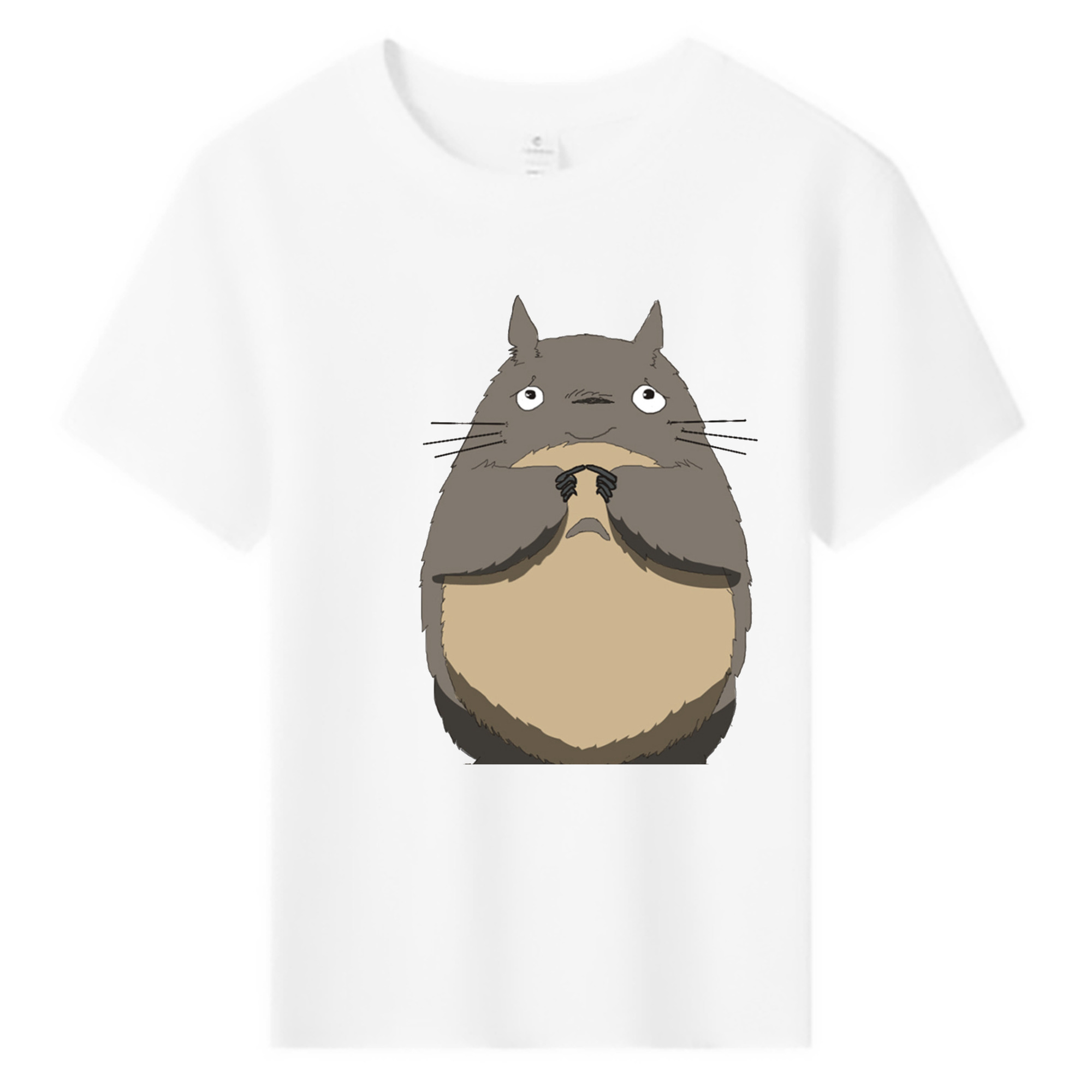 （画像用） となりのトトロ 草壁メイ 草壁サツキ My Neighbor Totoro Satsuki Kusakabe Mei Kusakabe 綿100％キッズTシャツ（フロントプリント）