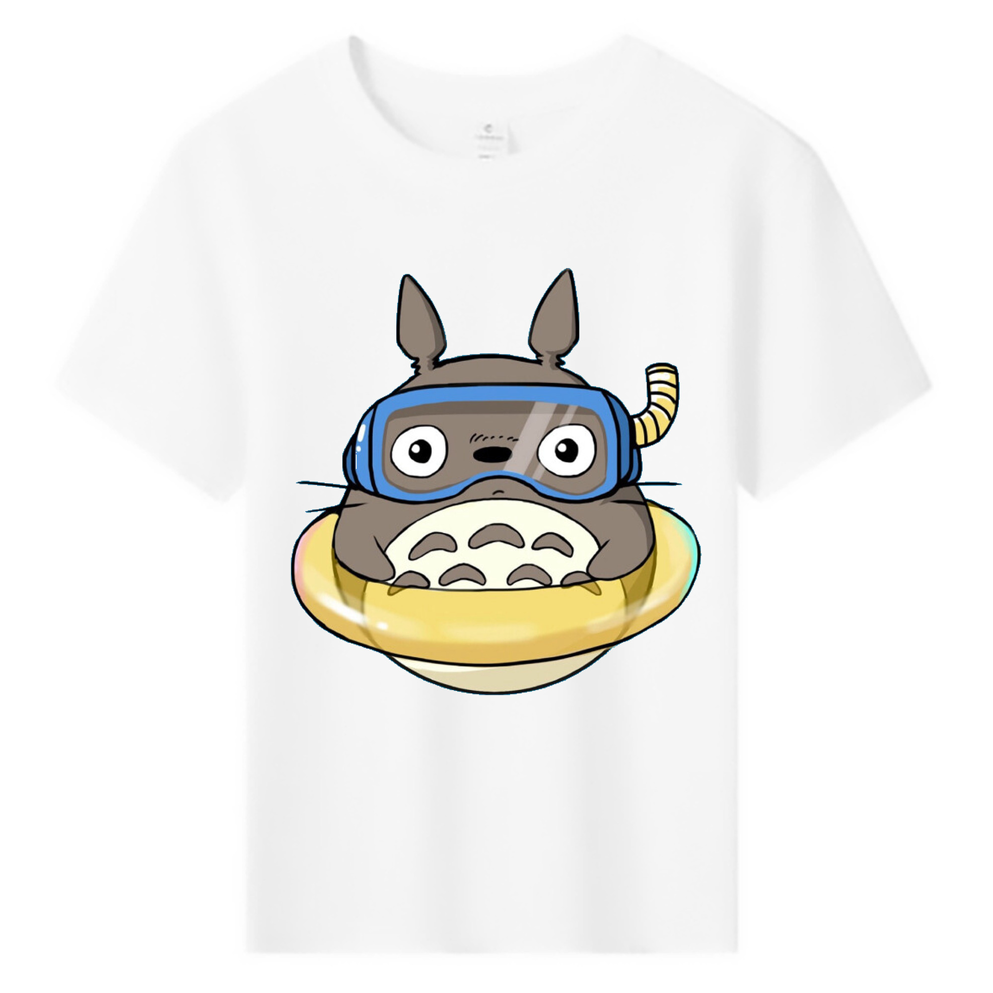 （画像用） となりのトトロ 草壁メイ 草壁サツキ My Neighbor Totoro Satsuki Kusakabe Mei Kusakabe 綿100％キッズTシャツ（フロントプリント）