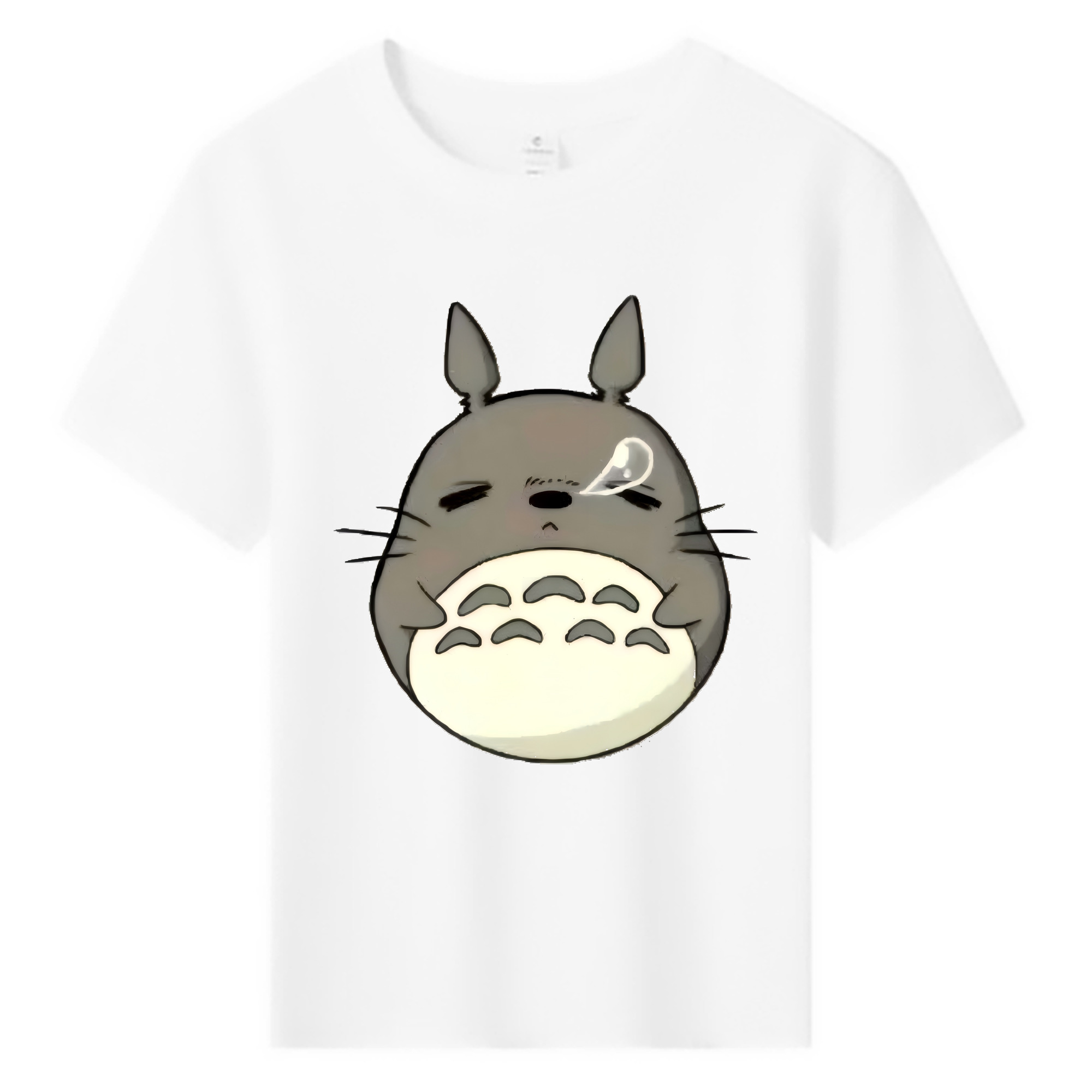 （画像用） となりのトトロ 草壁メイ 草壁サツキ My Neighbor Totoro Satsuki Kusakabe Mei Kusakabe 綿100％キッズTシャツ（フロントプリント）