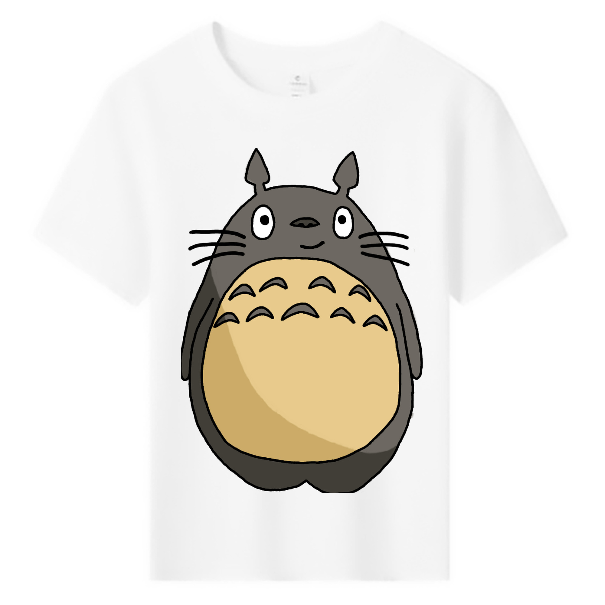 （画像用） となりのトトロ 草壁メイ 草壁サツキ My Neighbor Totoro Satsuki Kusakabe Mei Kusakabe 綿100％キッズTシャツ（フロントプリント）