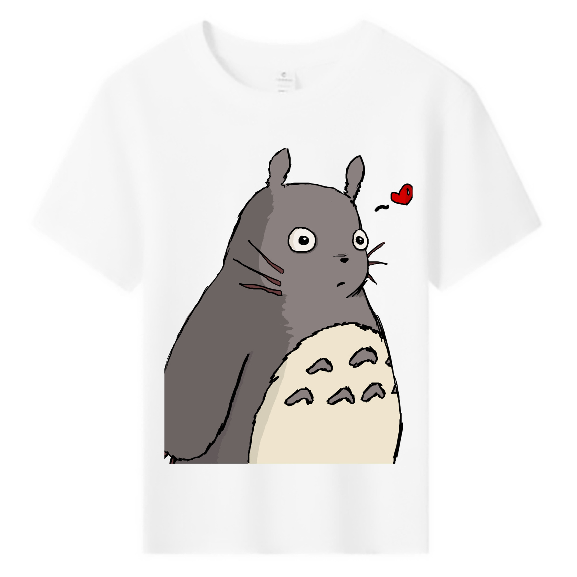 （画像用） となりのトトロ 草壁メイ 草壁サツキ My Neighbor Totoro Satsuki Kusakabe Mei Kusakabe 綿100％キッズTシャツ（フロントプリント）